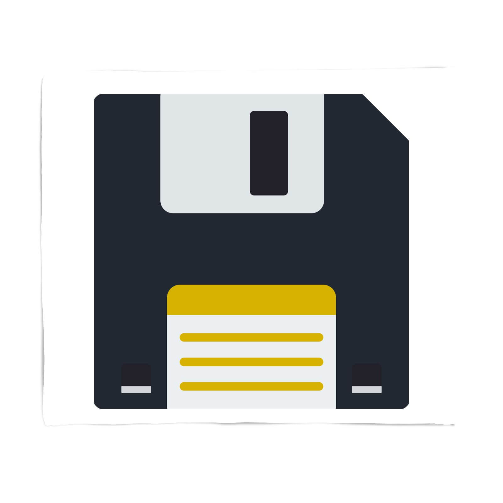 Floppy Disk Fleece Blanket - S
