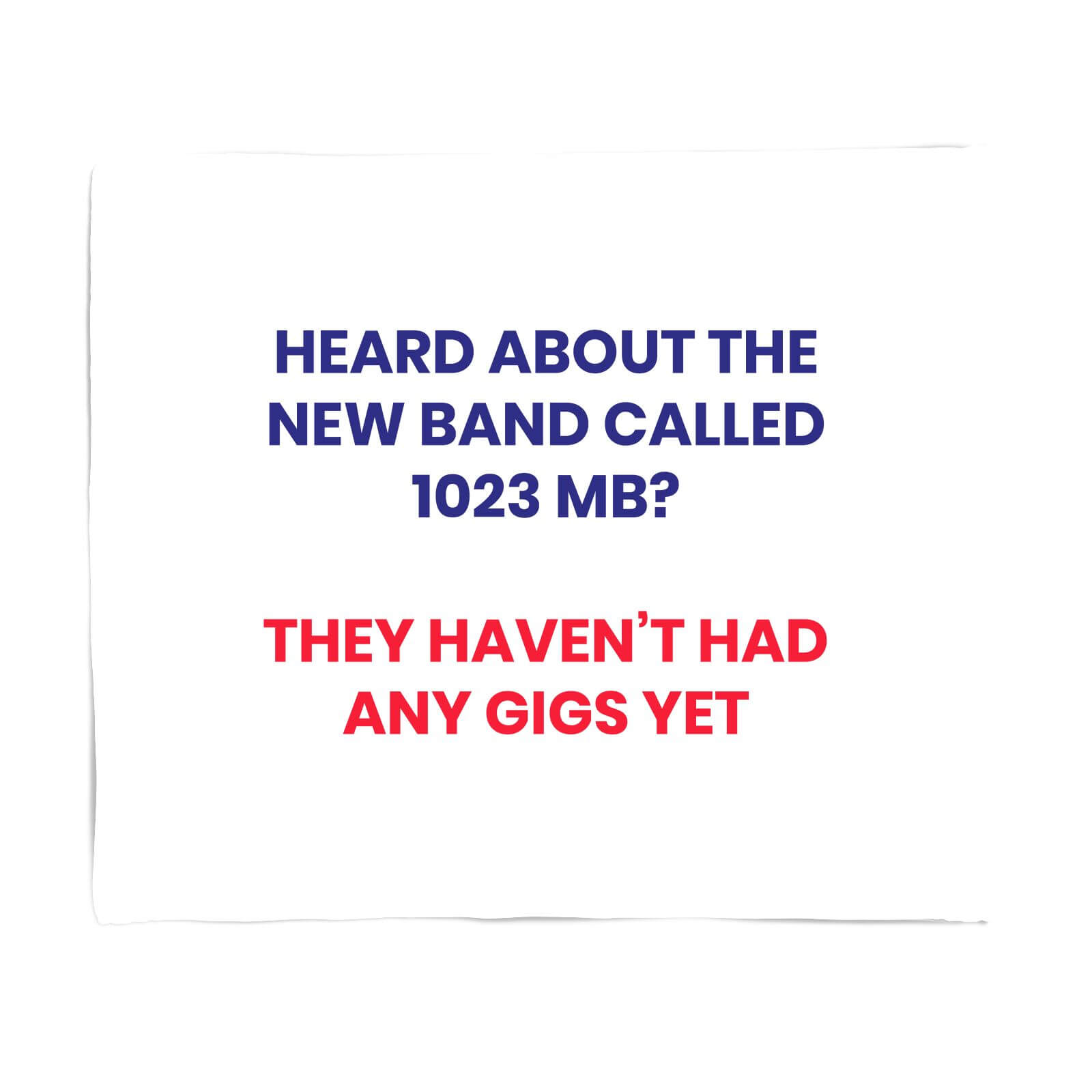 1023GB Fleece Blanket - S