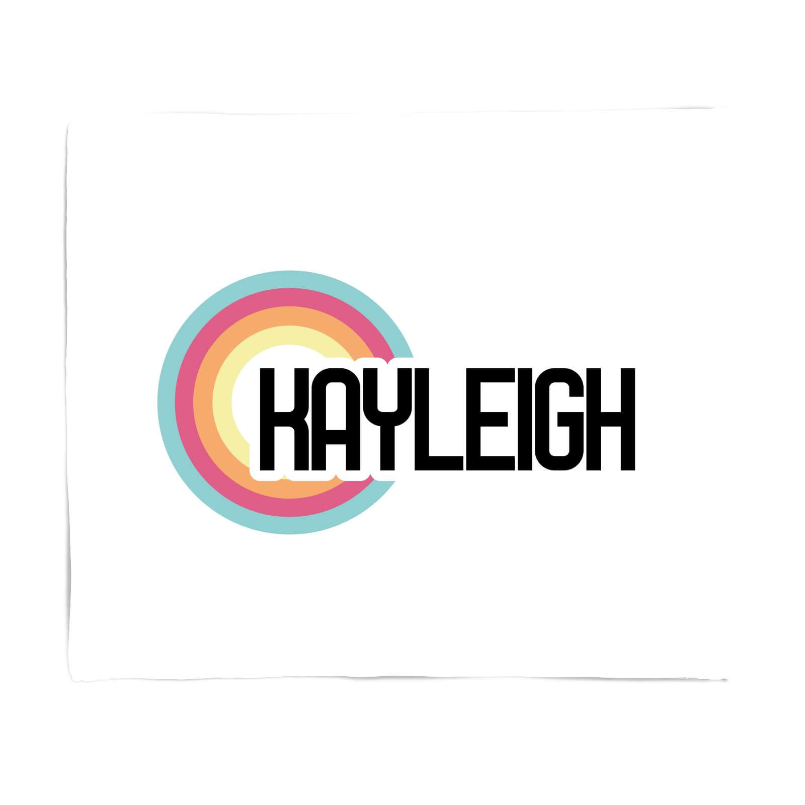 Kayleigh Rainbow Fleece Blanket - S