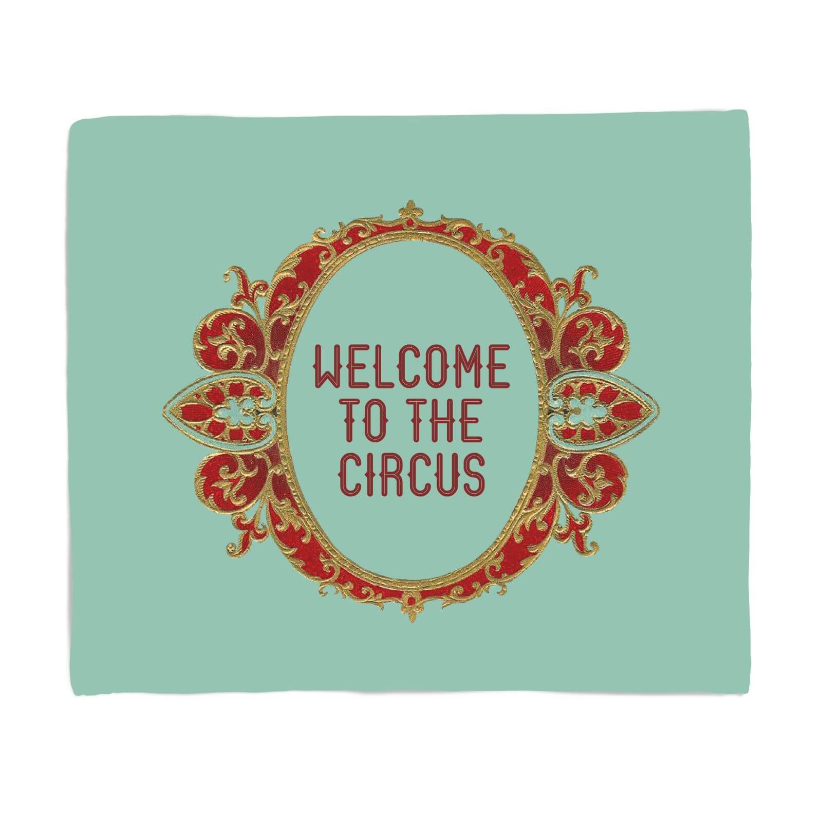 Welcome To The Circus Emblem Fleece Blanket - S