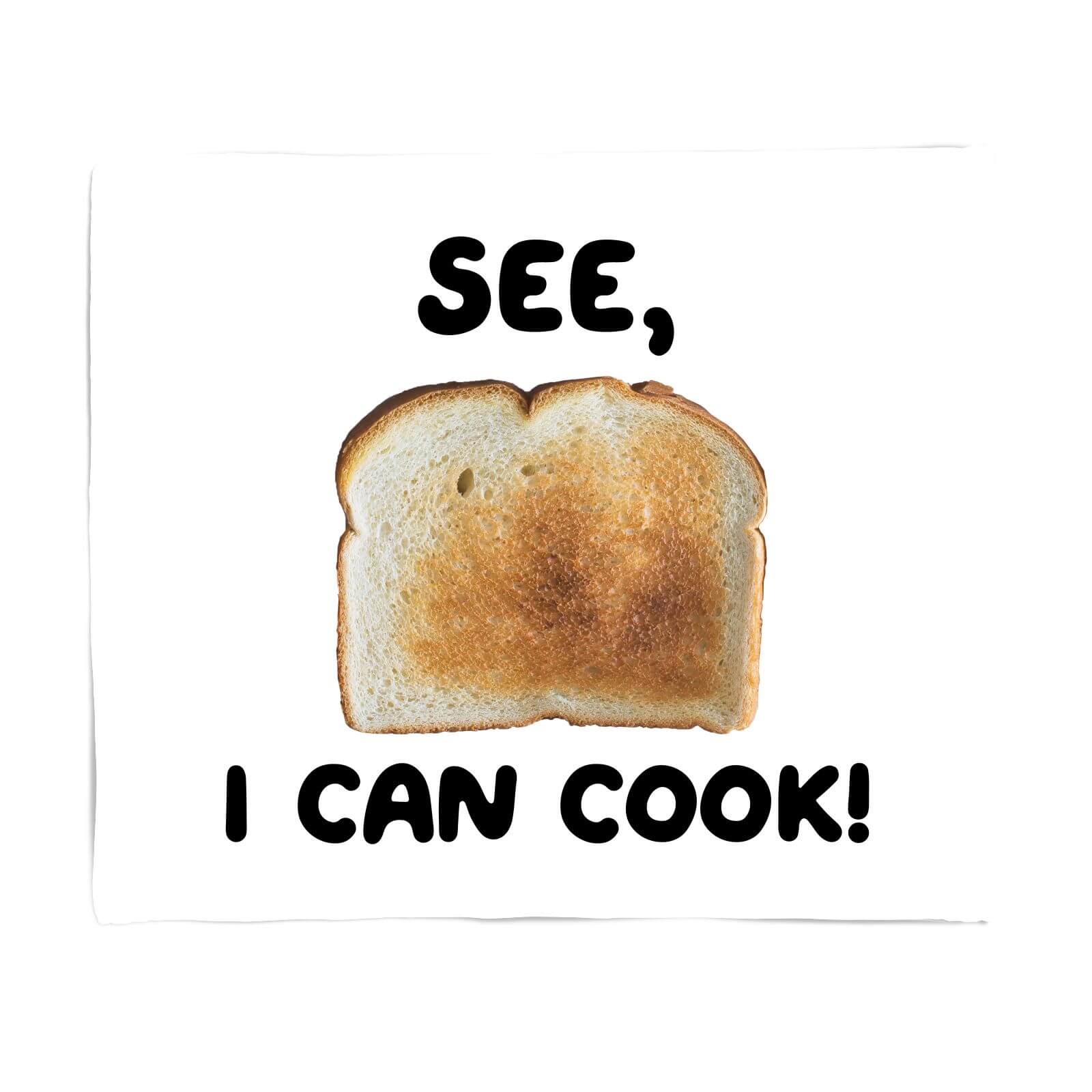 See, I Can Cook! Fleece Blanket - S