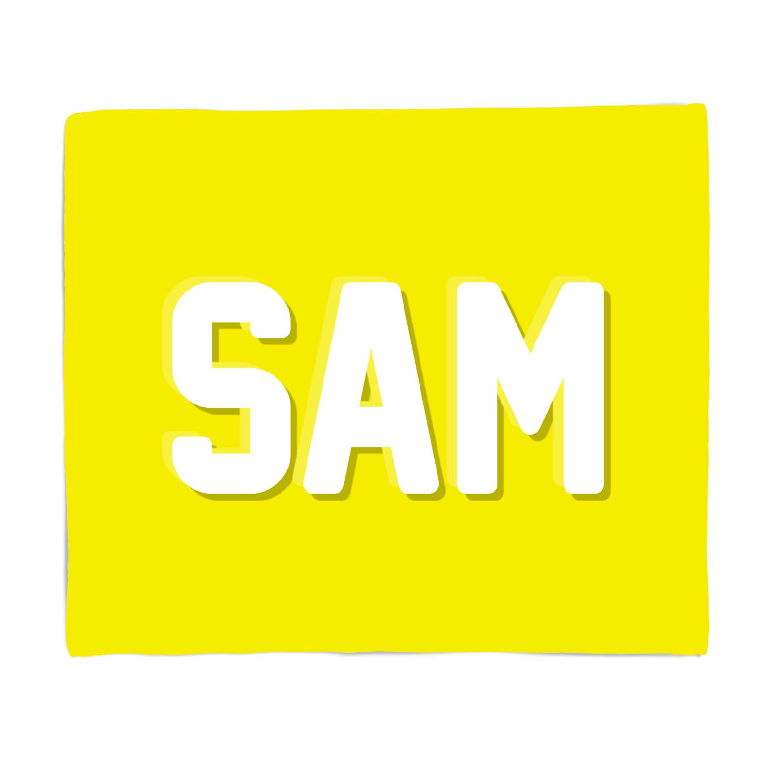 Embossed Sam Fleece Blanket - S