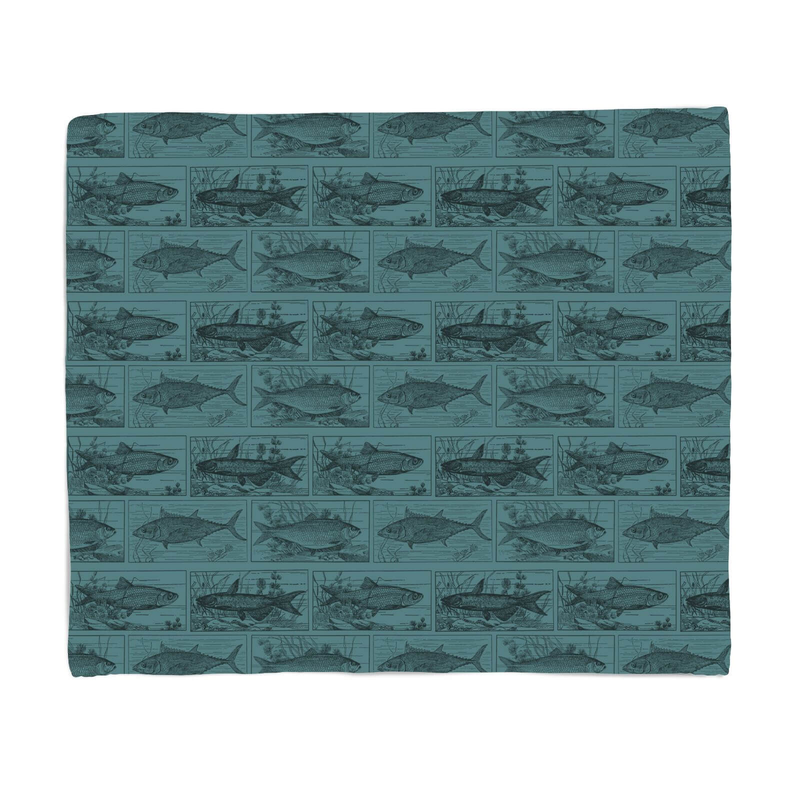 Fish Fleece Blanket - S