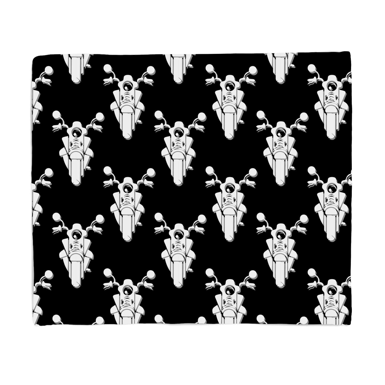 Motorcyle Fleece Blanket - S