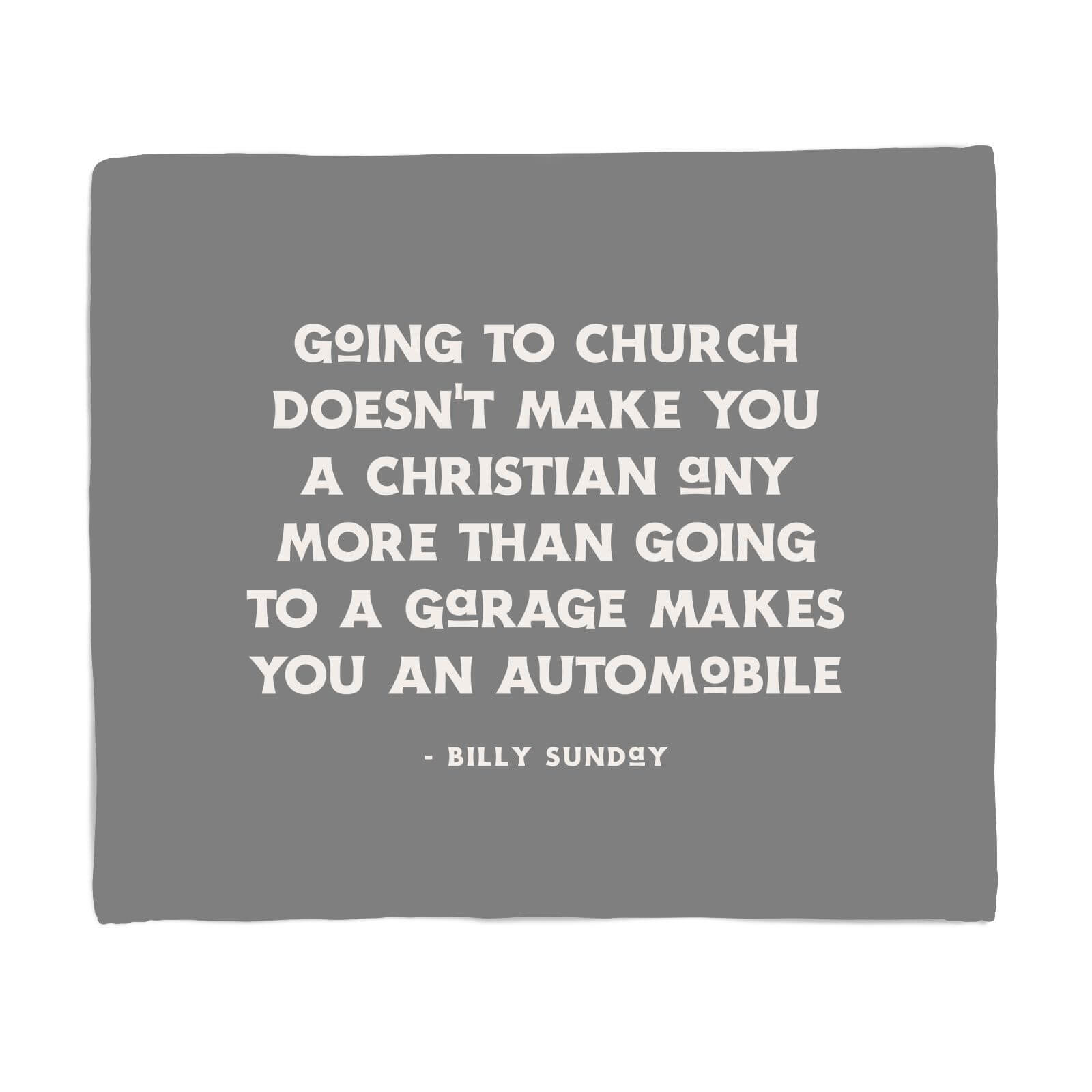 Going To Church Fleece Blanket - S