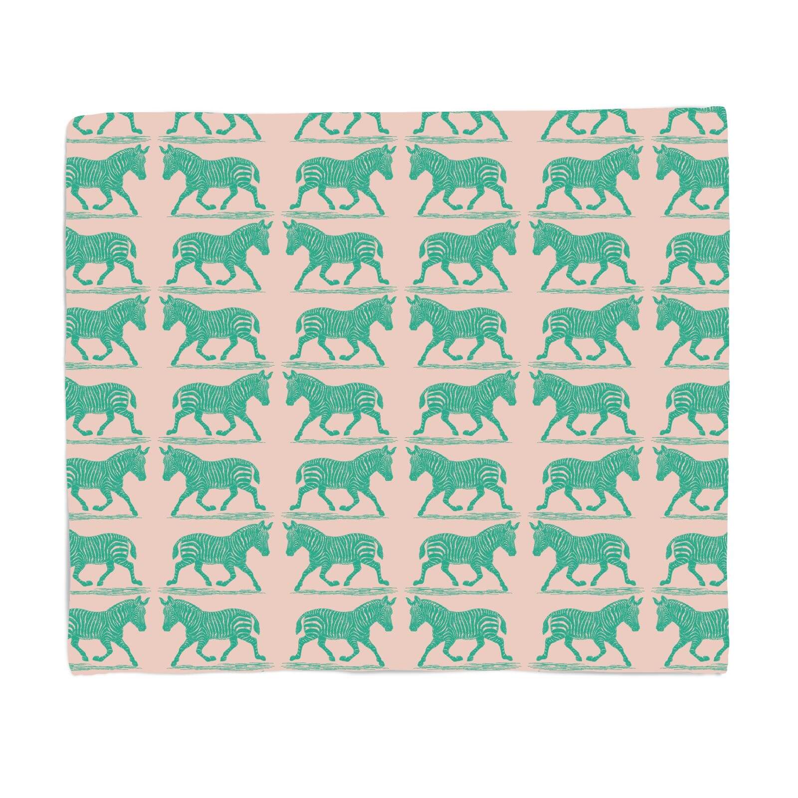 Zebra Fleece Blanket - S