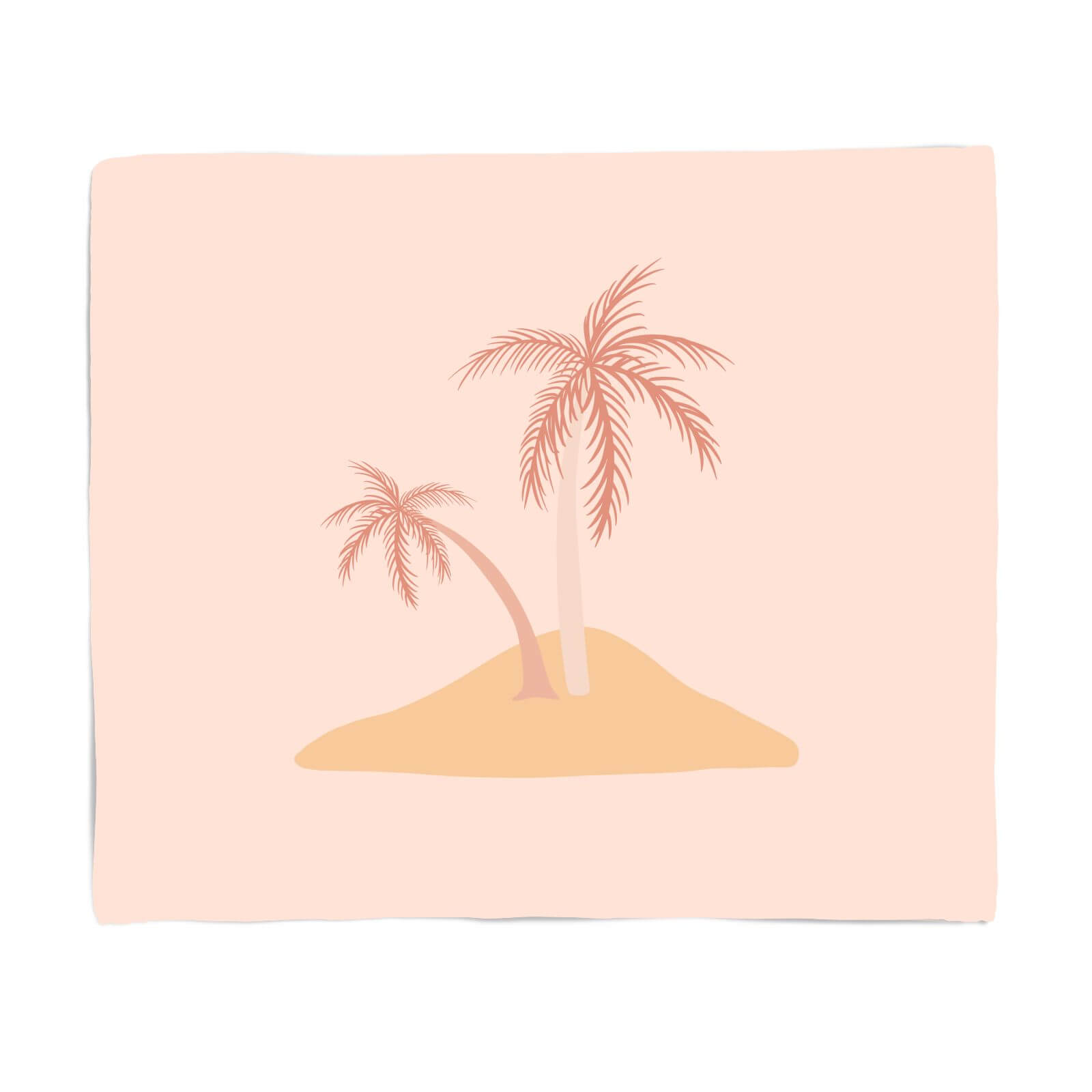 Dessert Island Fleece Blanket - S