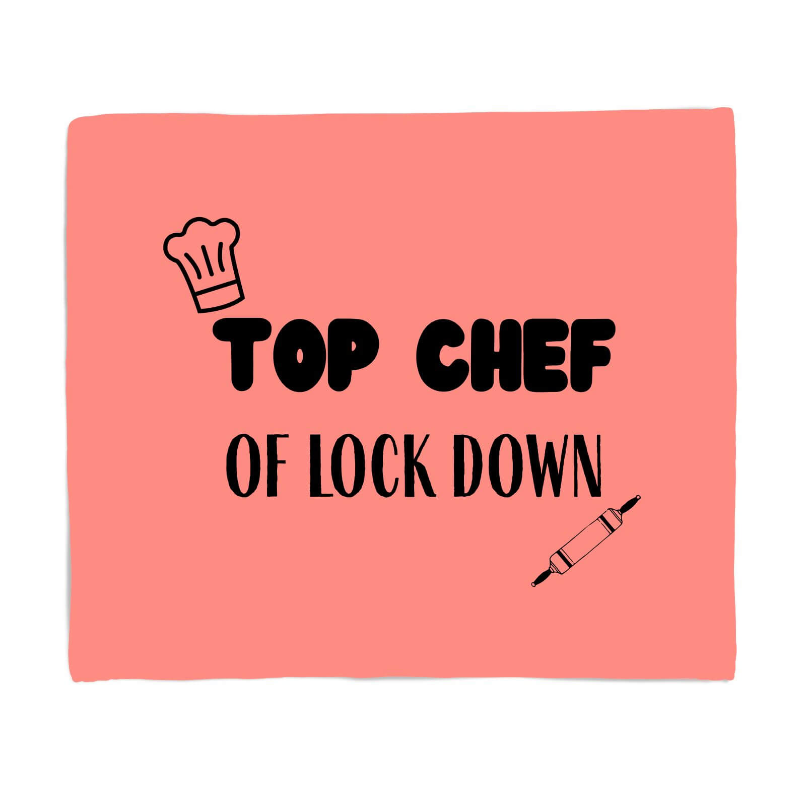 Top Chef Of Lockdown Fleece Blanket - S