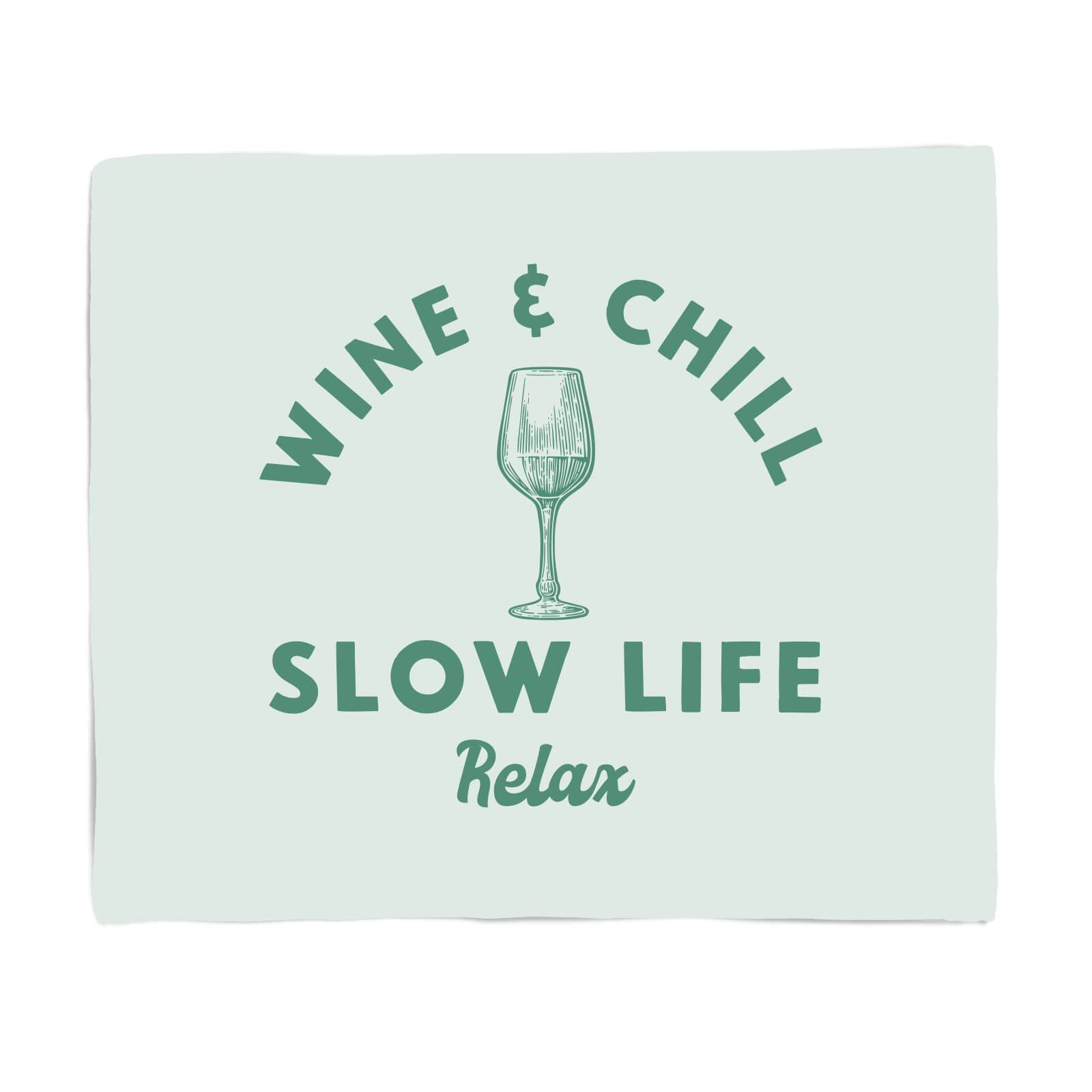 Wine And Chill Fleece Blanket - S