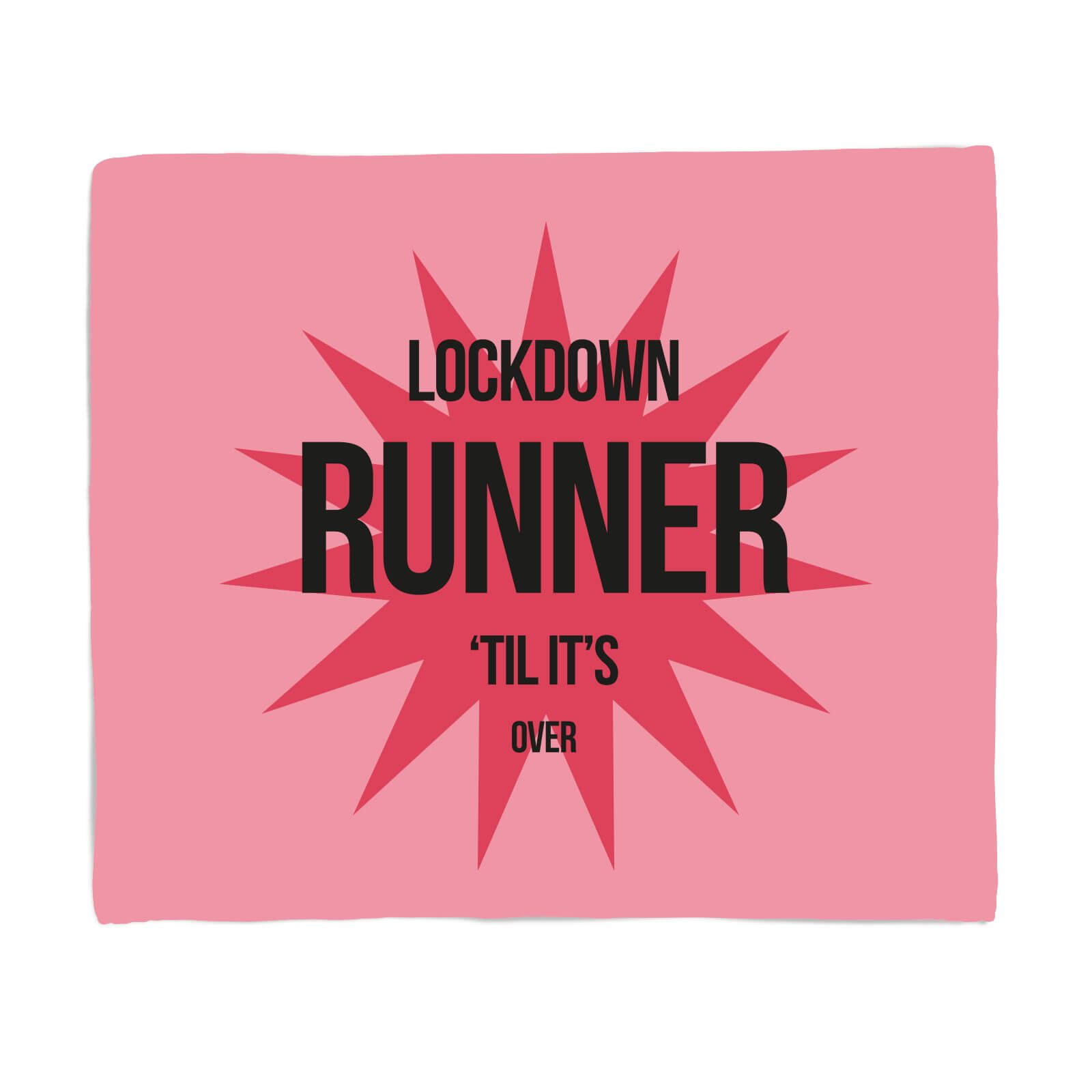 Lockdown Runner Fleece Blanket - S
