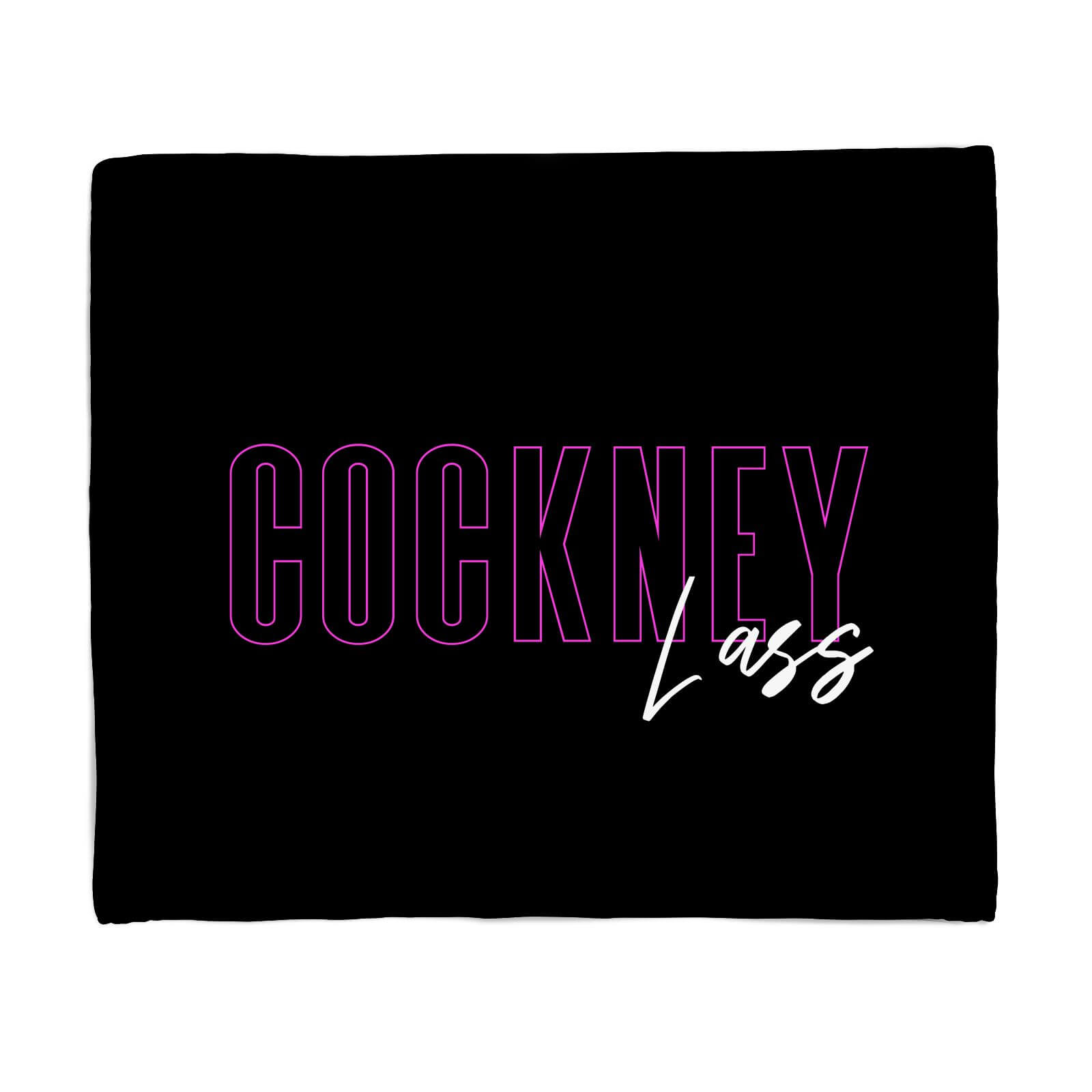 Cockney Lass Fleece Blanket - S