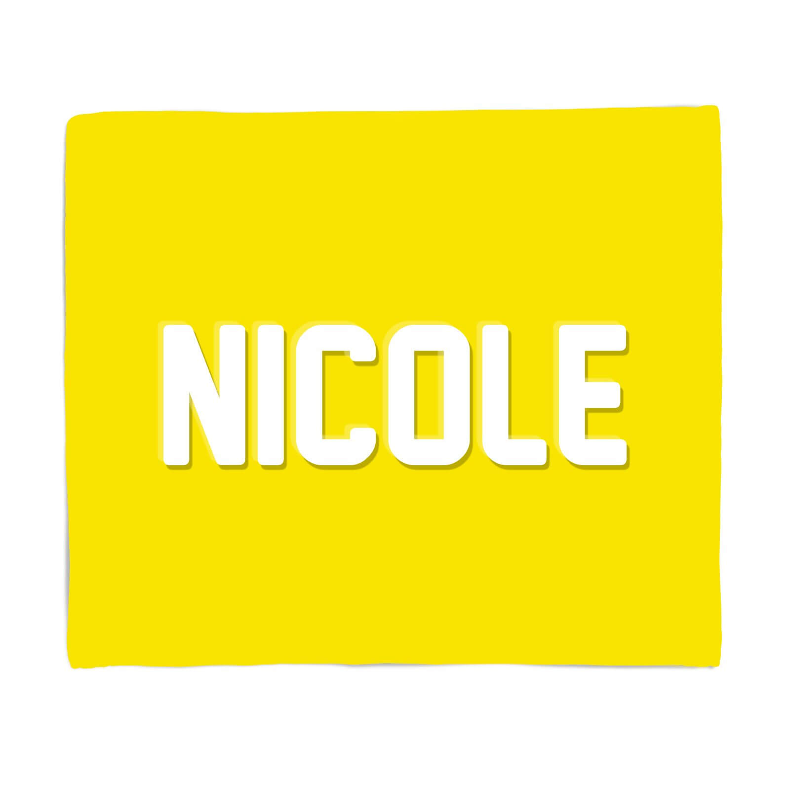 Embossed Nicole Fleece Blanket - S