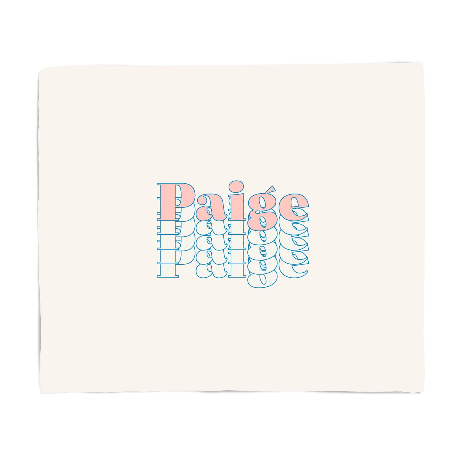 Paige Fleece Blanket - S
