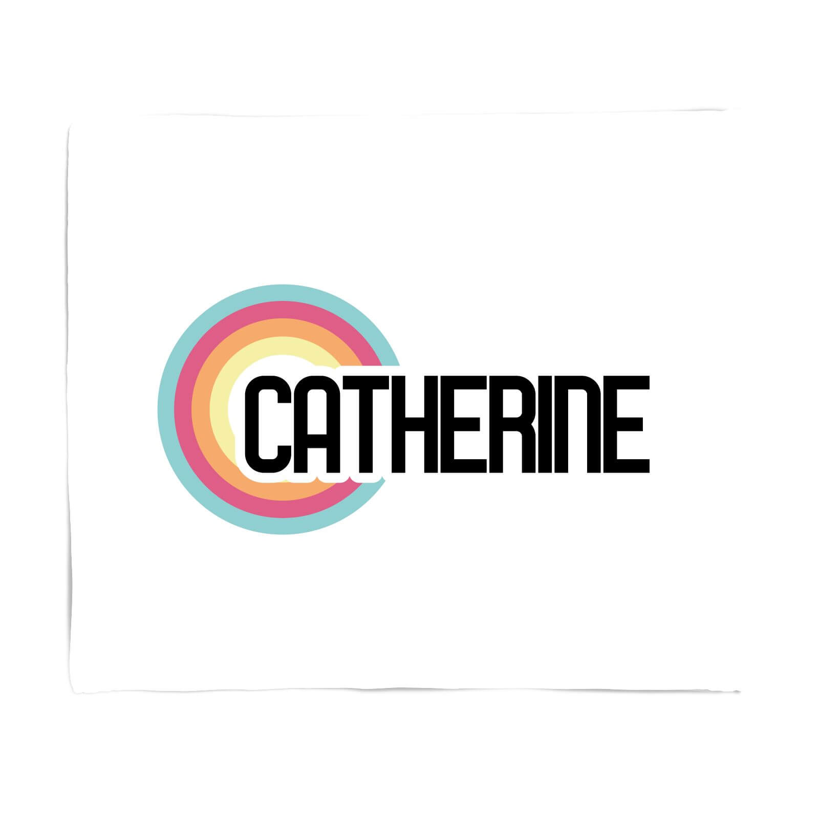 Catherine Rainbow Fleece Blanket - S