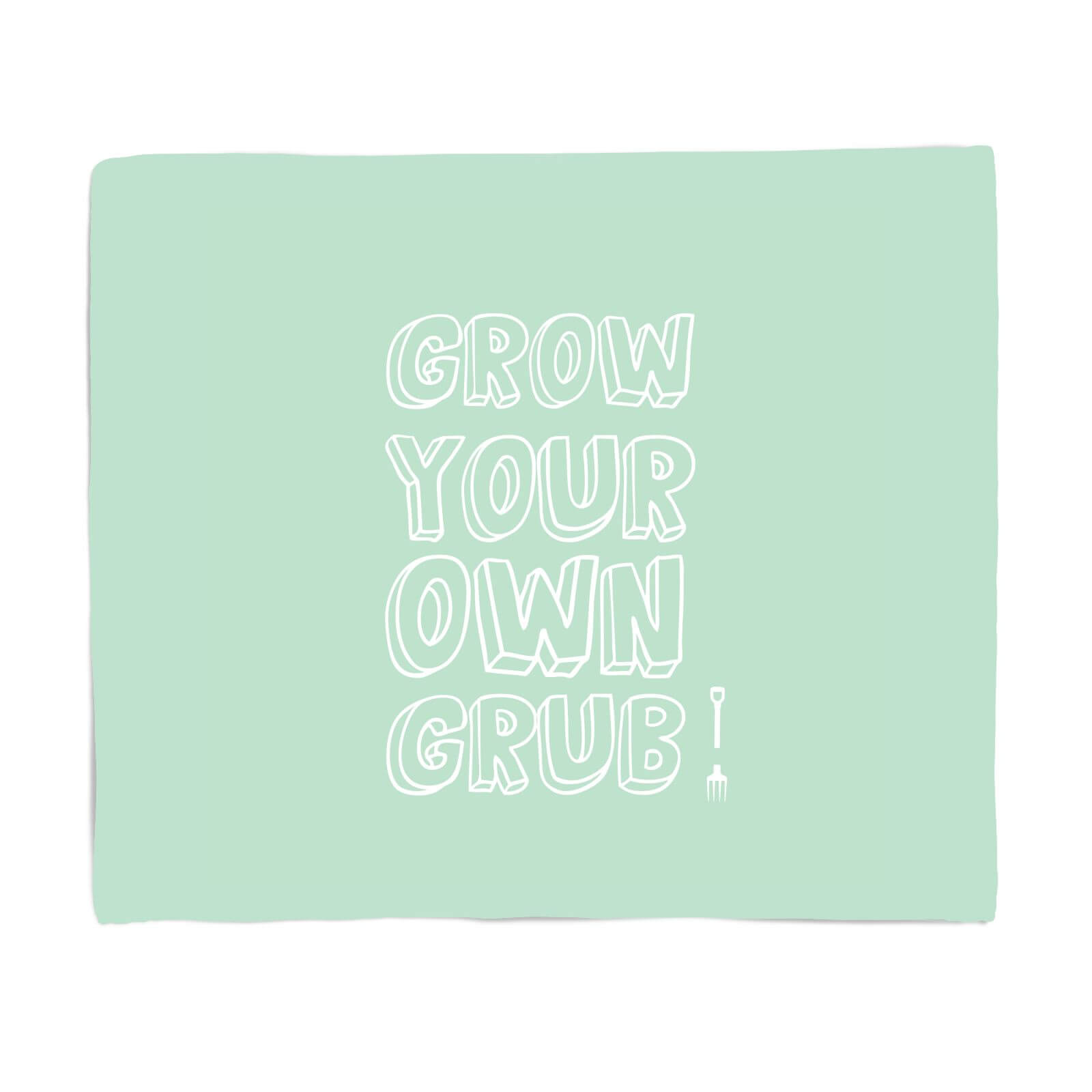 Grow Your Own Grub Fleece Blanket - S