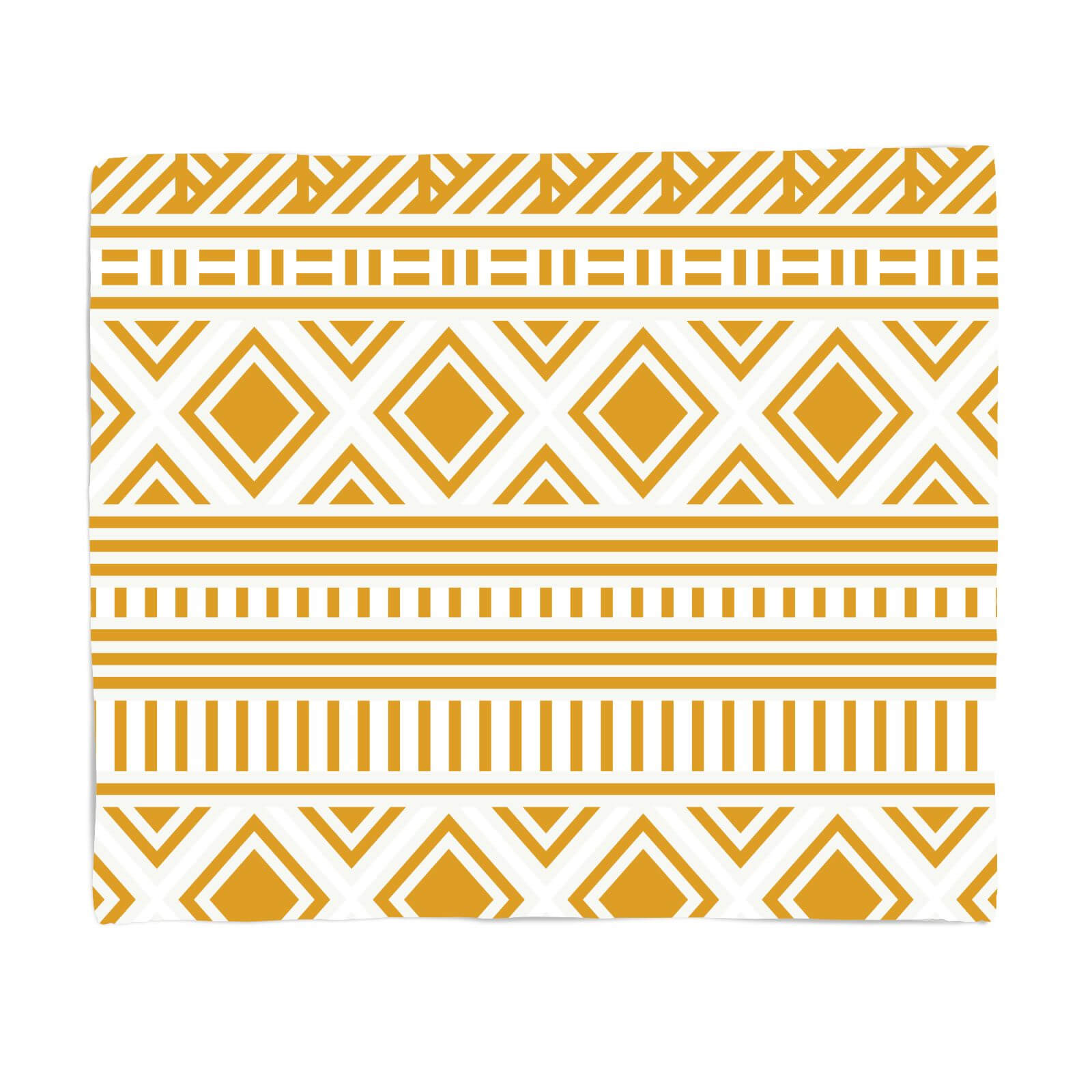 Aztec Pattern Fleece Blanket - S