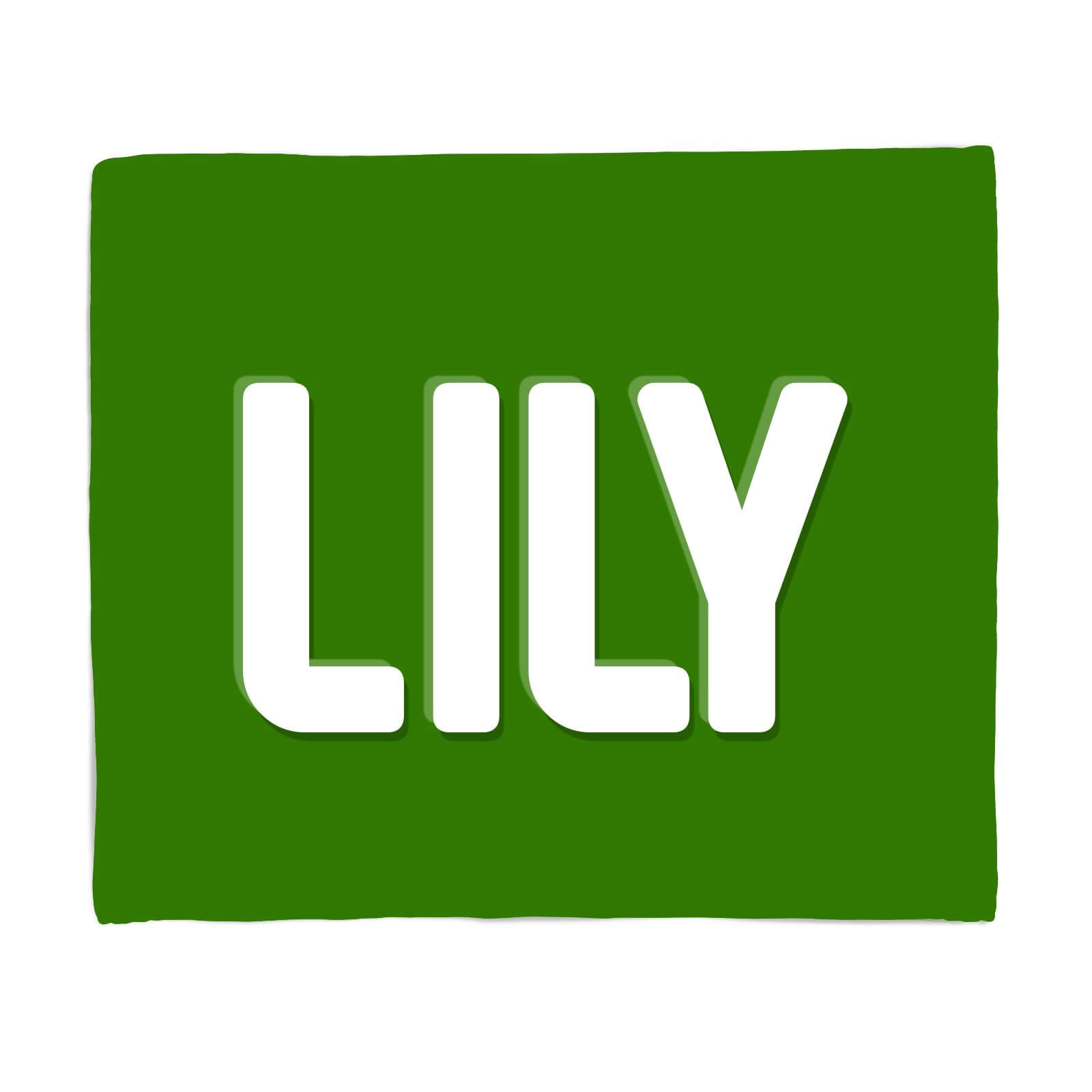 Embossed Lily Fleece Blanket - S