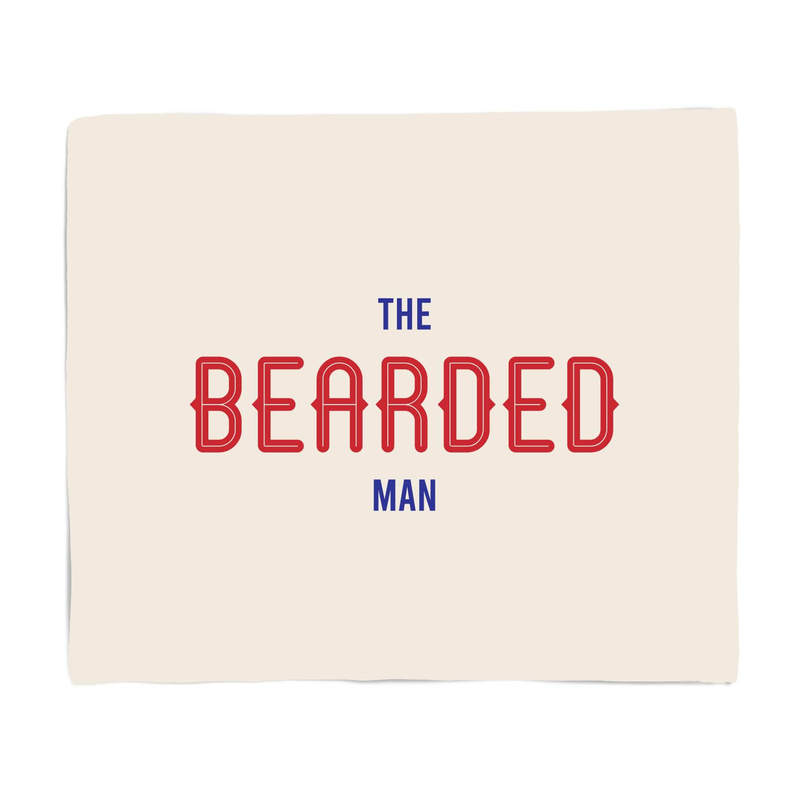 The Bearded Man Fleece Blanket - S