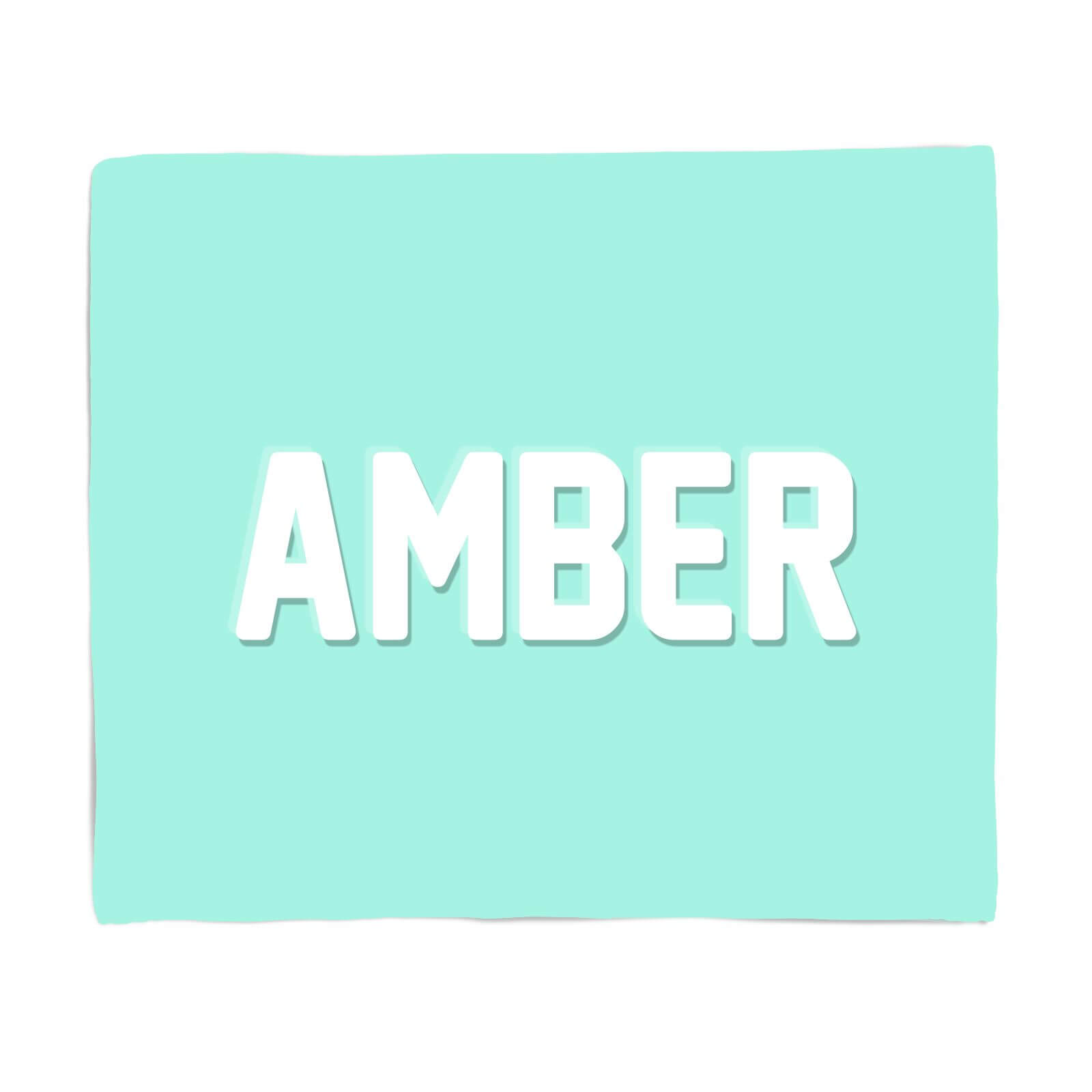 Embossed Amber Fleece Blanket - S