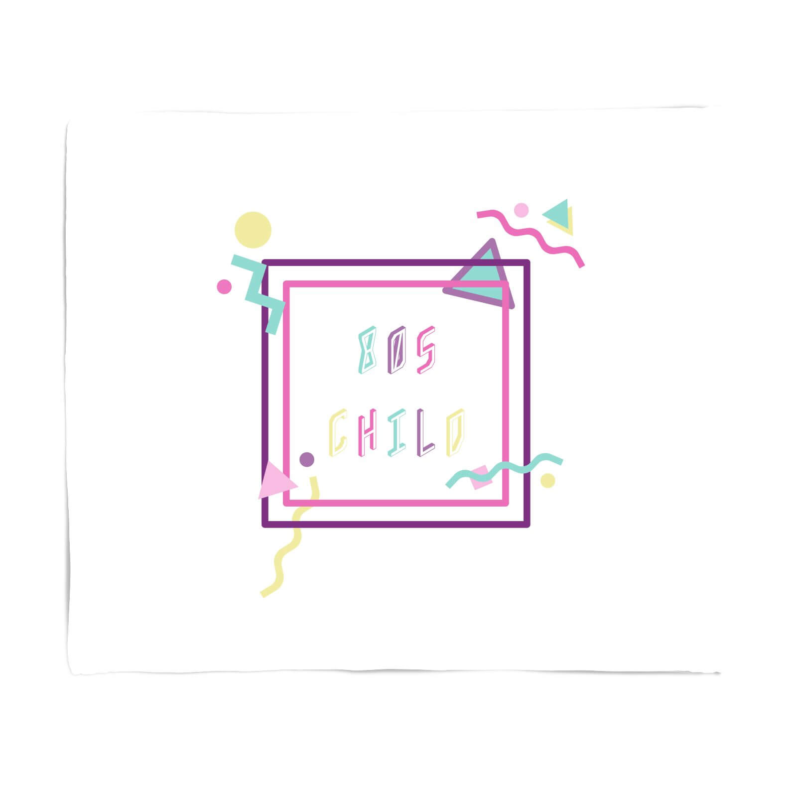 80s Child Fleece Blanket - S