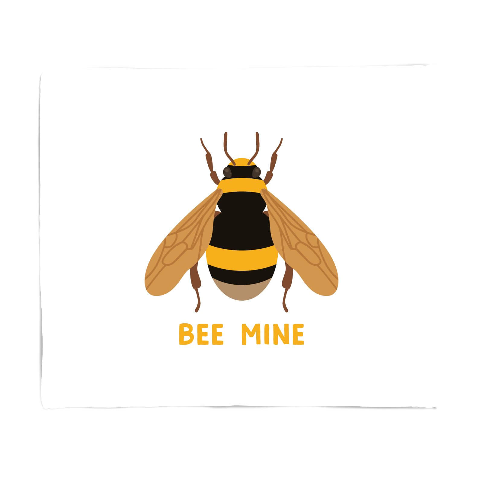 Bee Mine Fleece Blanket - S