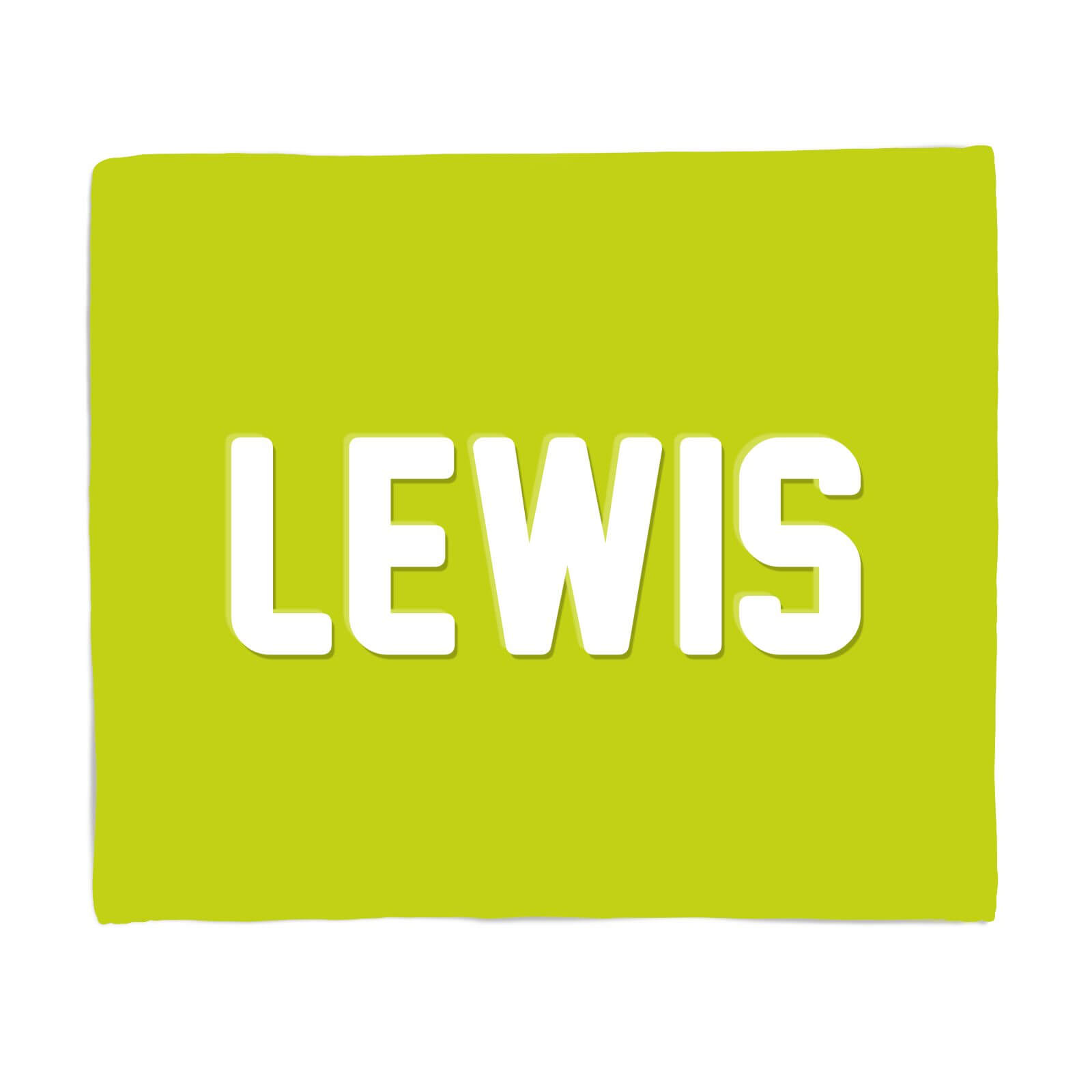 Embossed Lewis Fleece Blanket - S