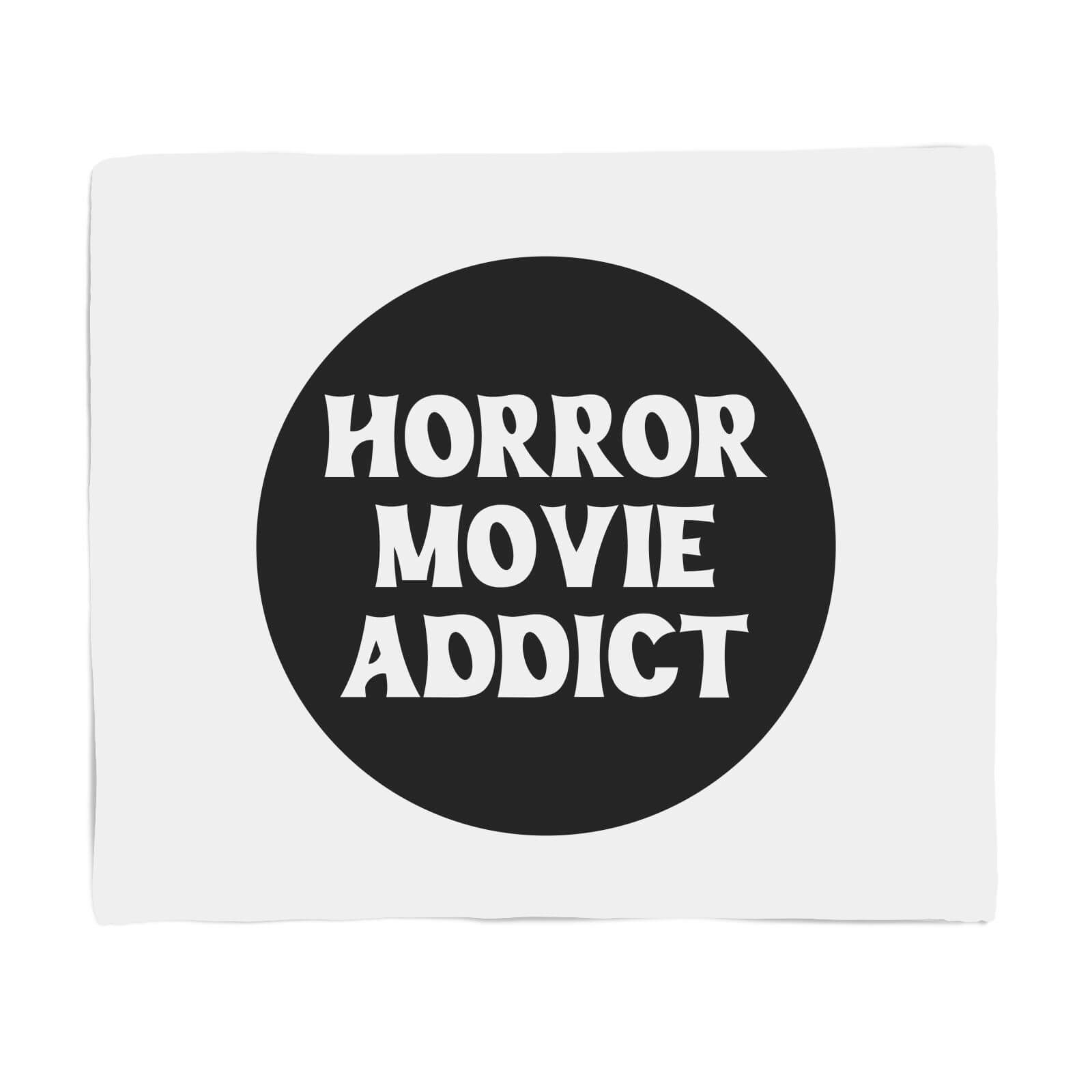Horror Movie Addict Fleece Blanket - S
