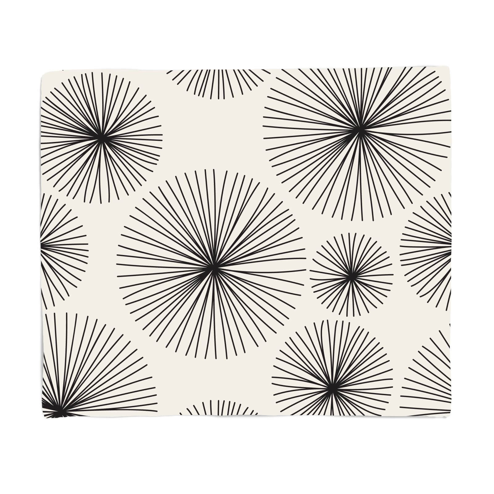 Starry Blossoms Fleece Blanket - S