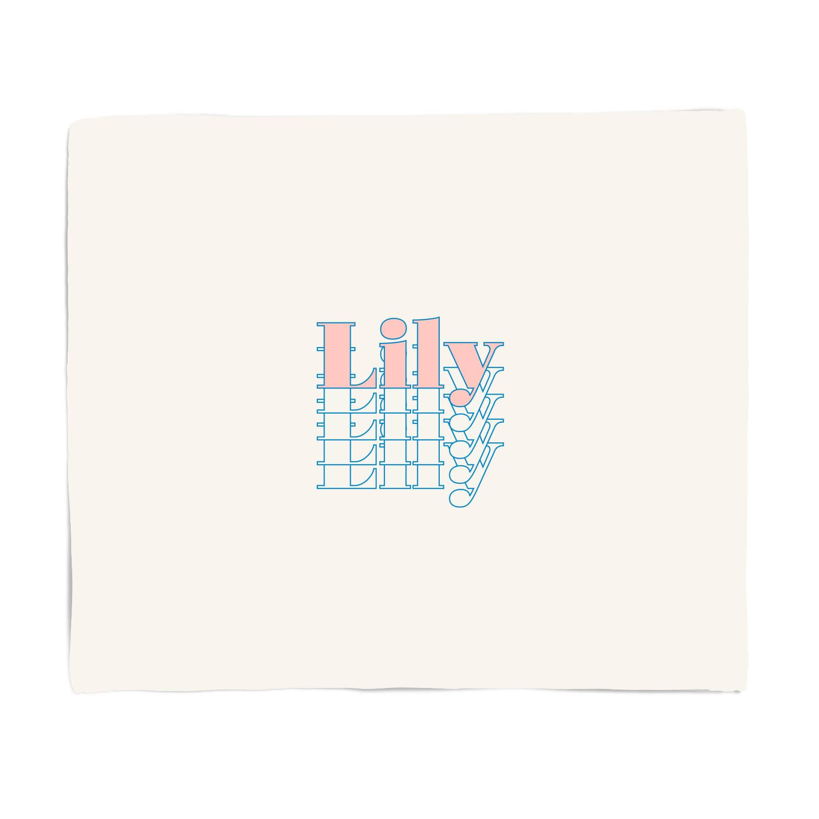 Lily Fleece Blanket - S