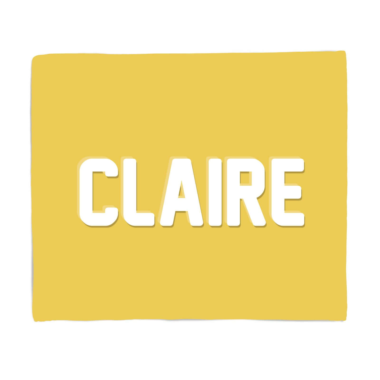 Embossed Claire Fleece Blanket - S