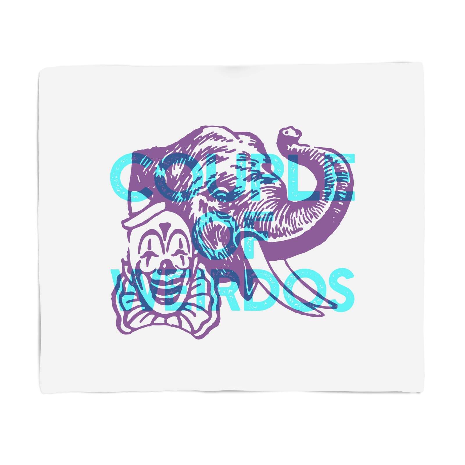 Couple Of Weirdos Fleece Blanket - S