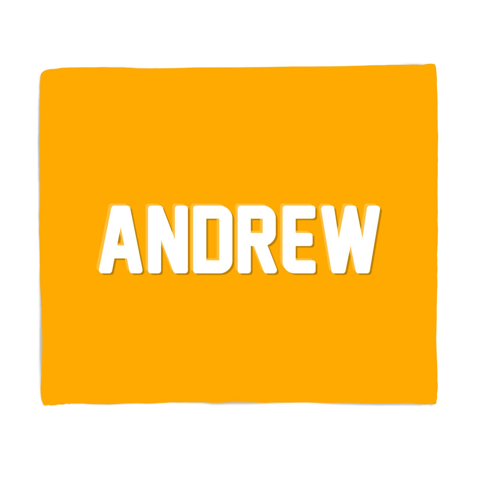 Embossed Andrew Fleece Blanket - S