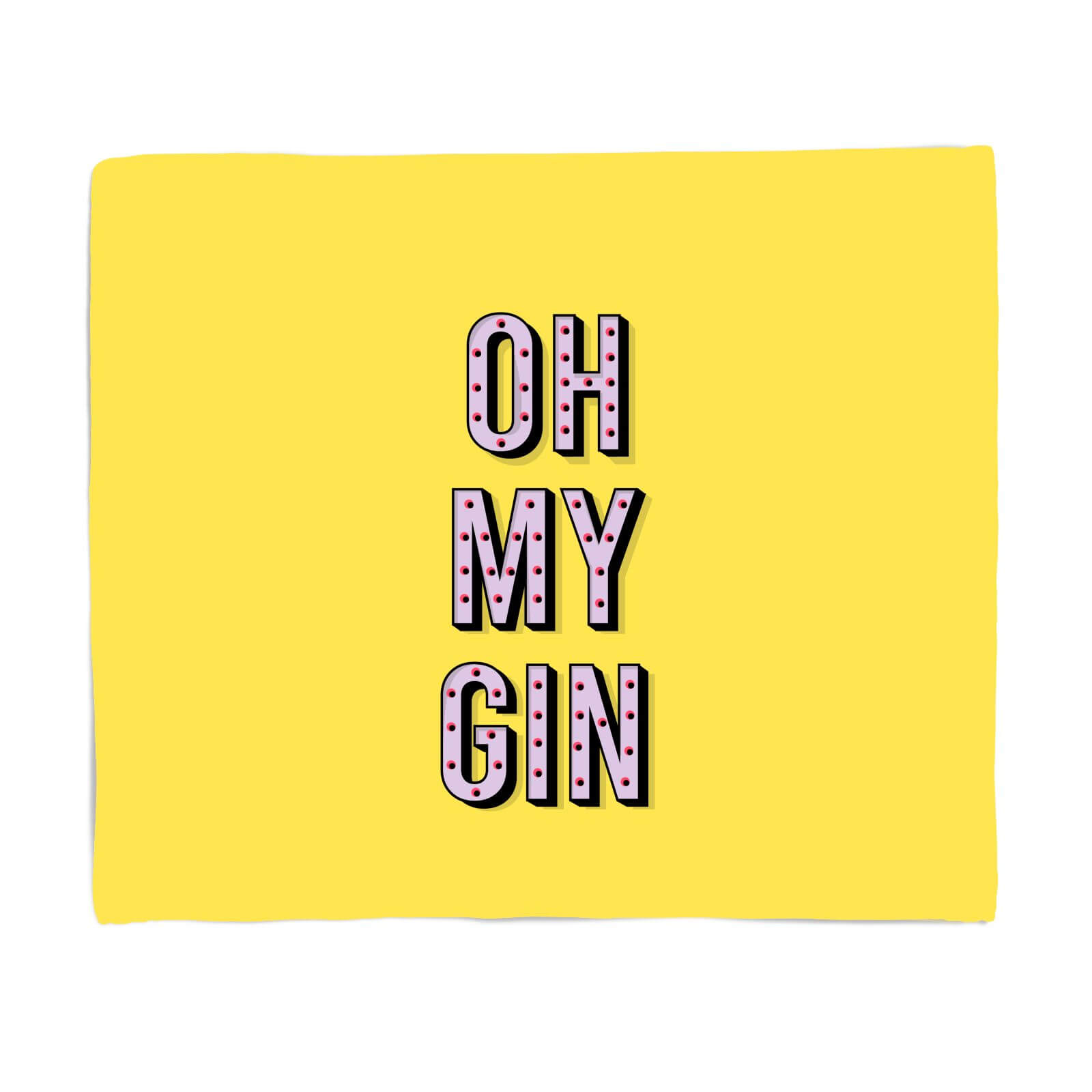 Oh My Gin Fleece Blanket - S