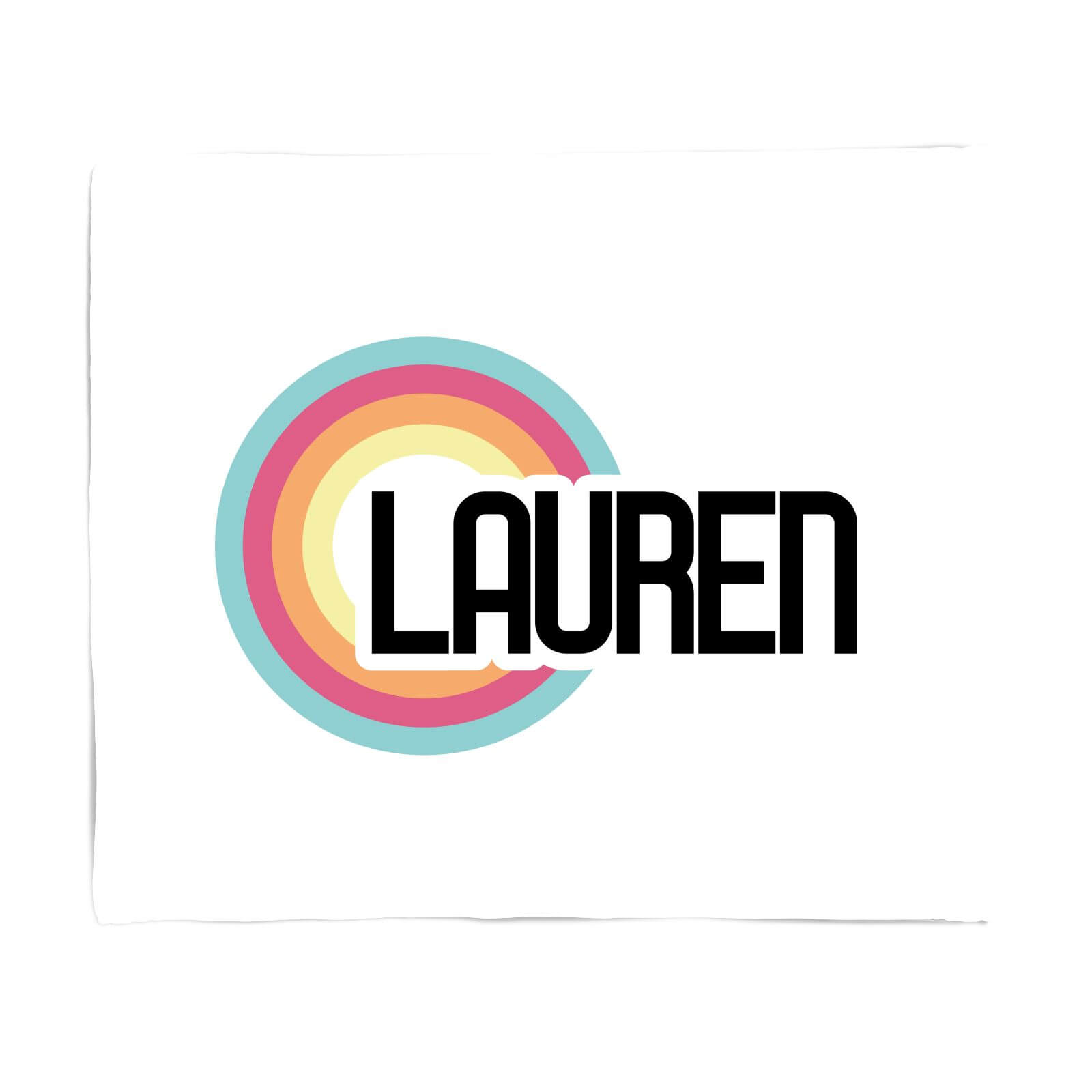 Lauren Rainbow Fleece Blanket - S