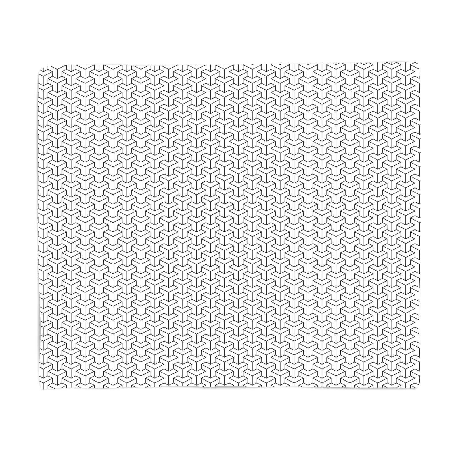 Cubes Fleece Blanket - S