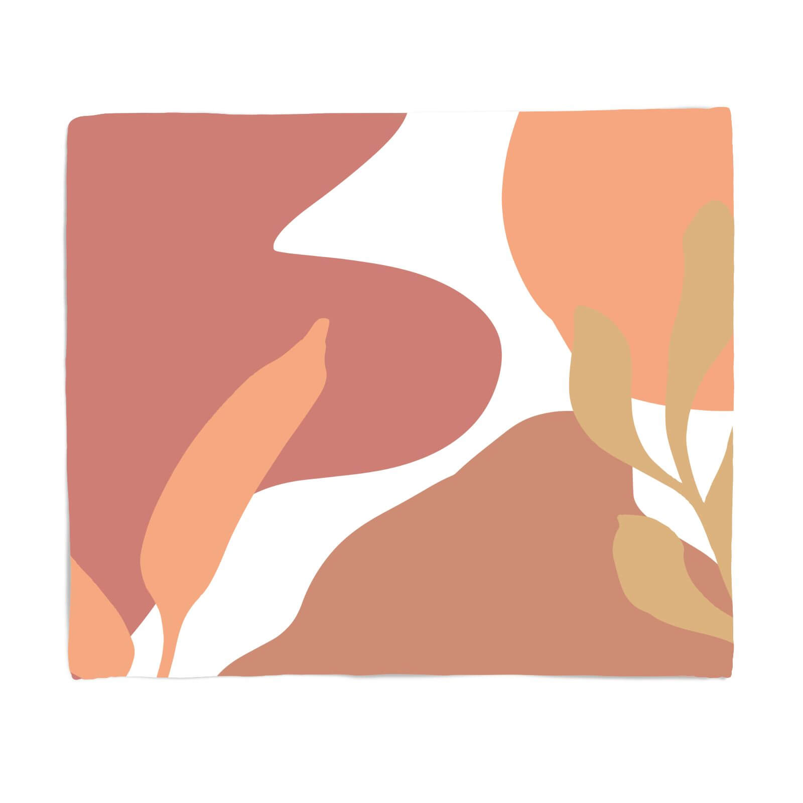 Abstract Scenes Fleece Blanket - S