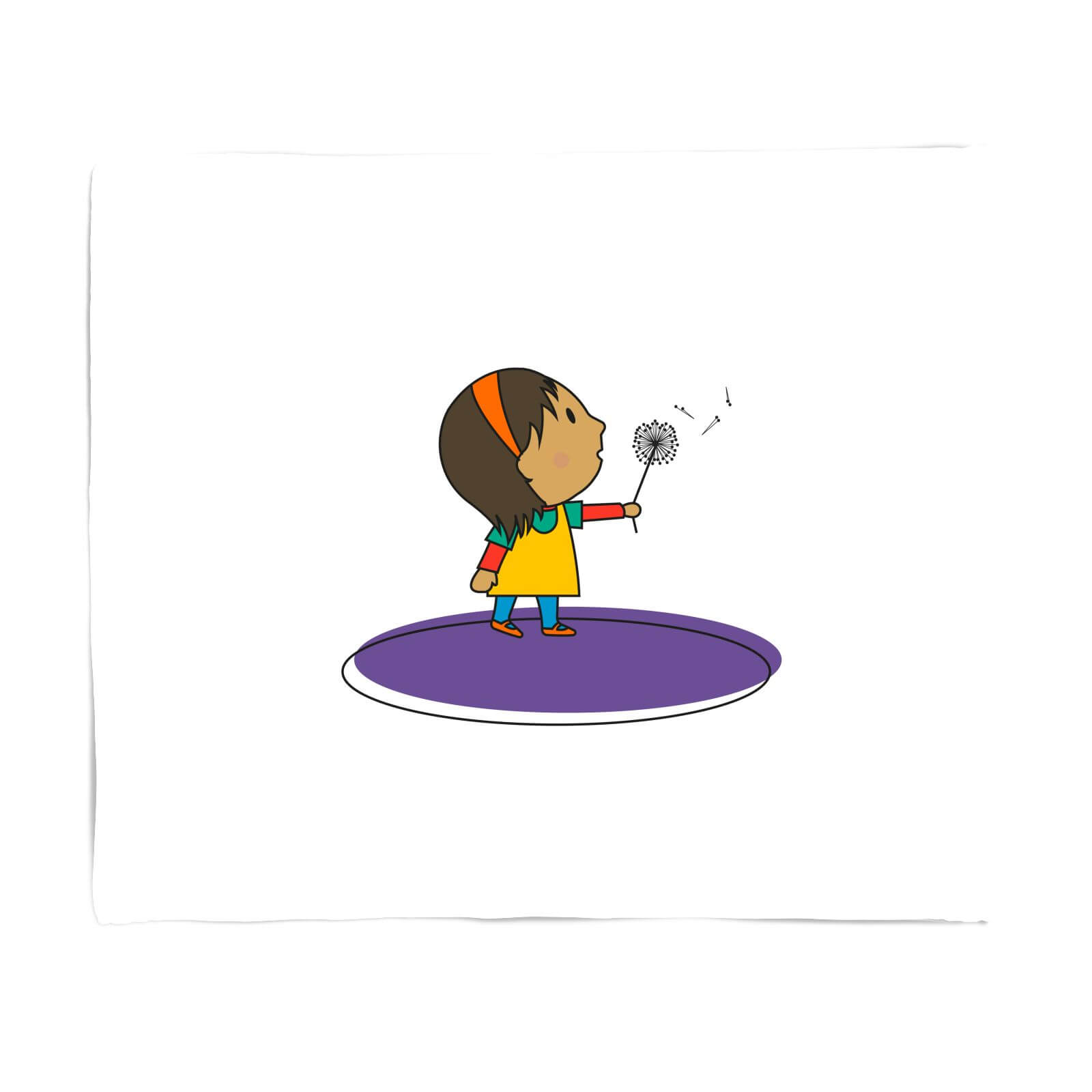 Dandelion Fleece Blanket - S