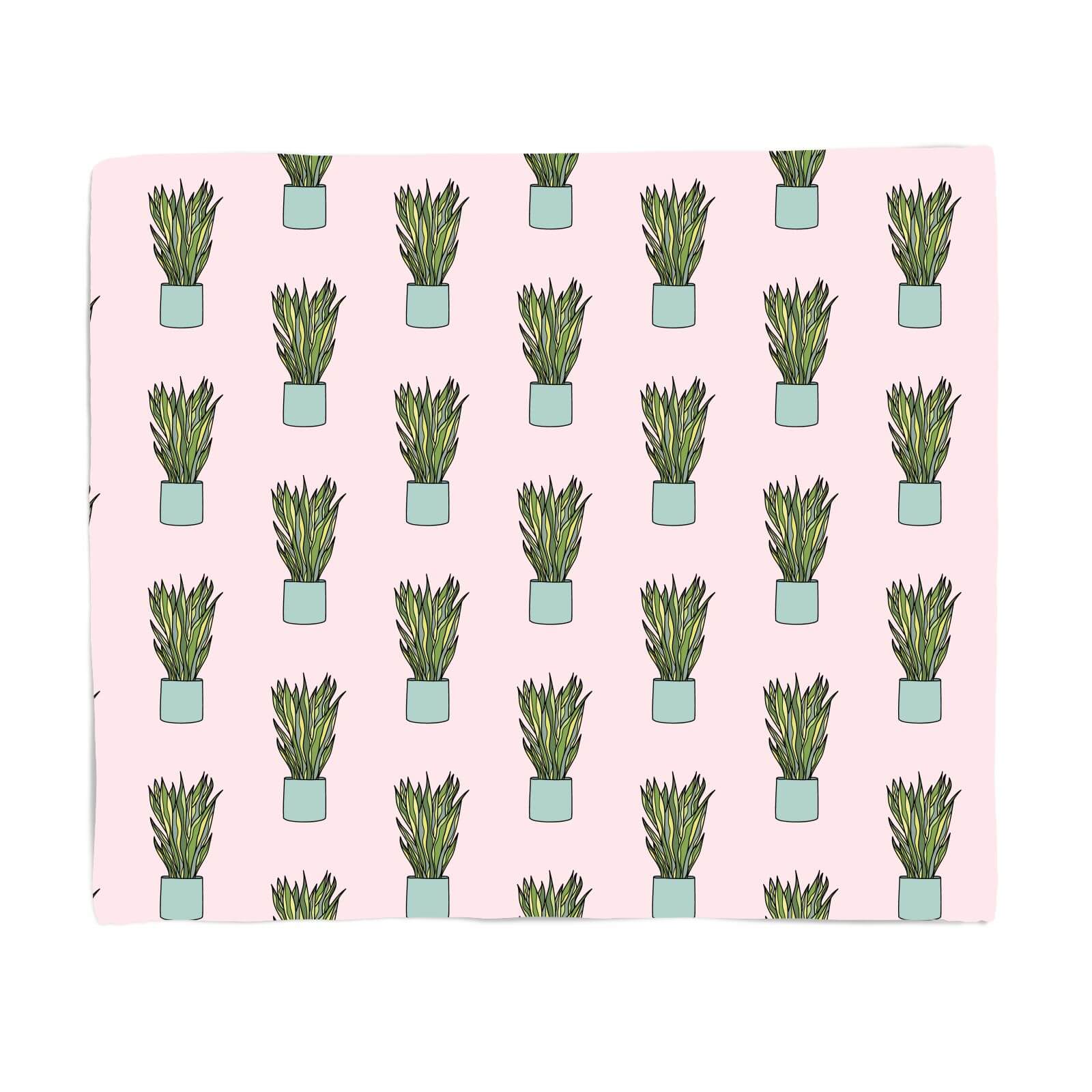 Snake Plant Bed Throw