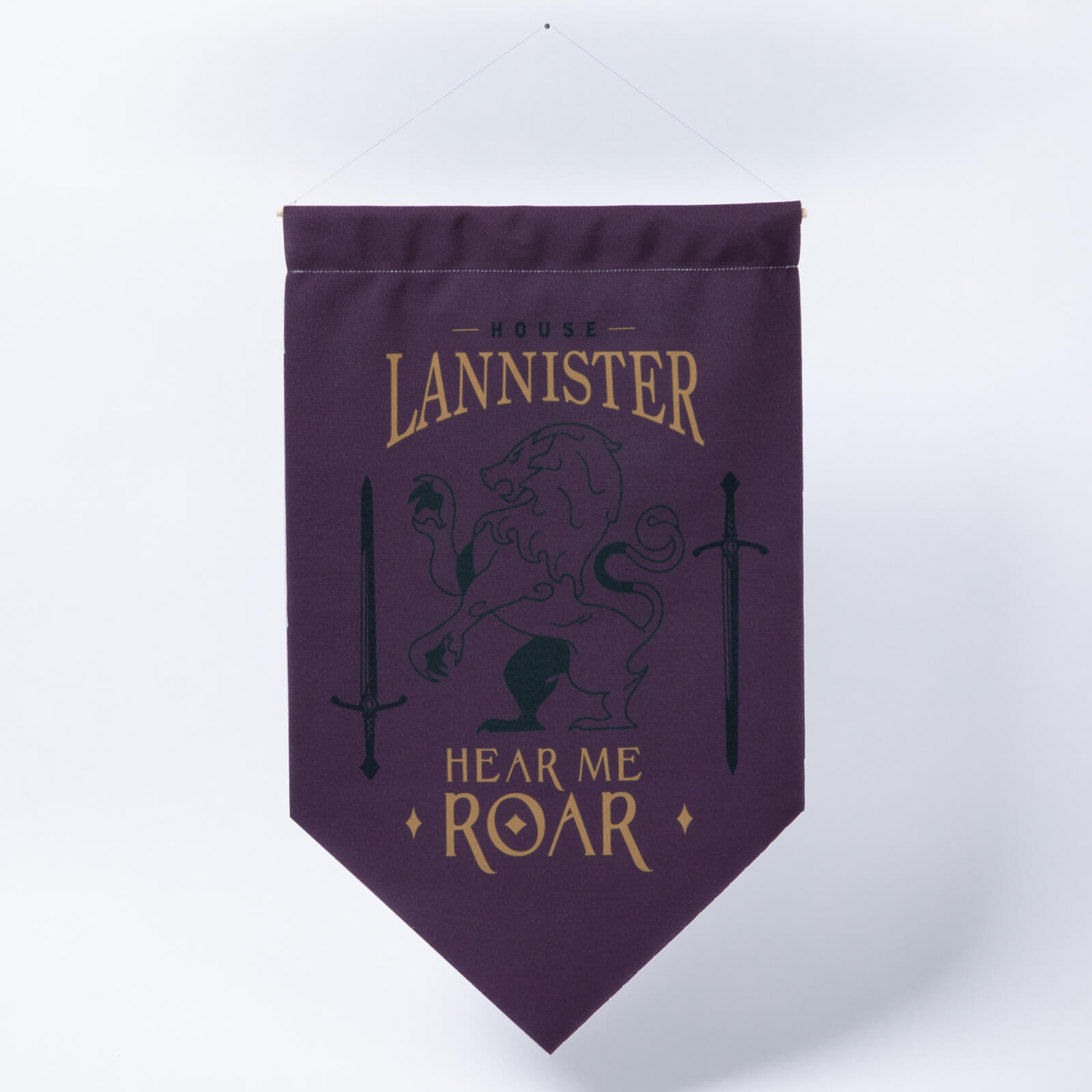 

Game of Thrones House Lannister Wall Flag