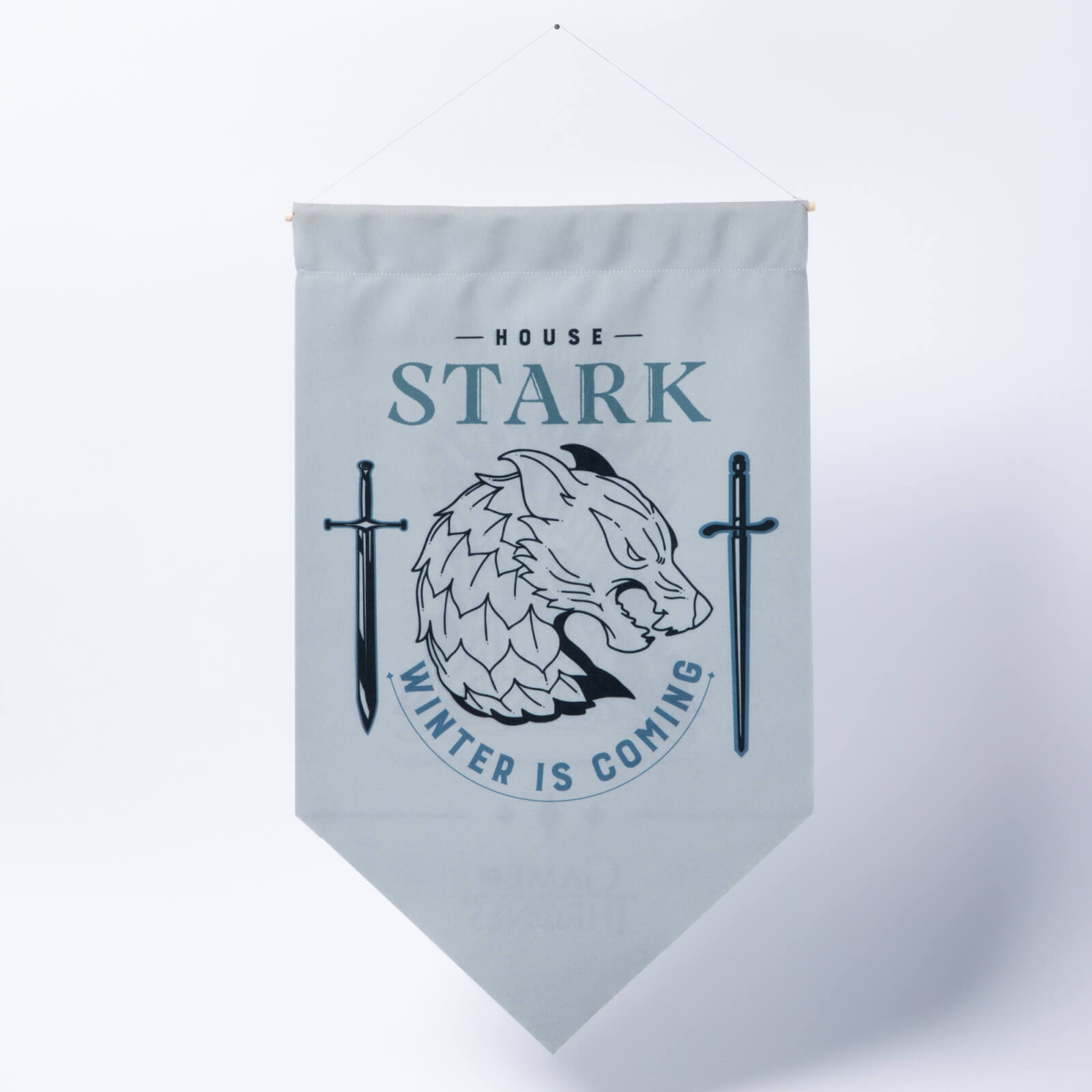 

Game of Thrones House Stark Wall Flag