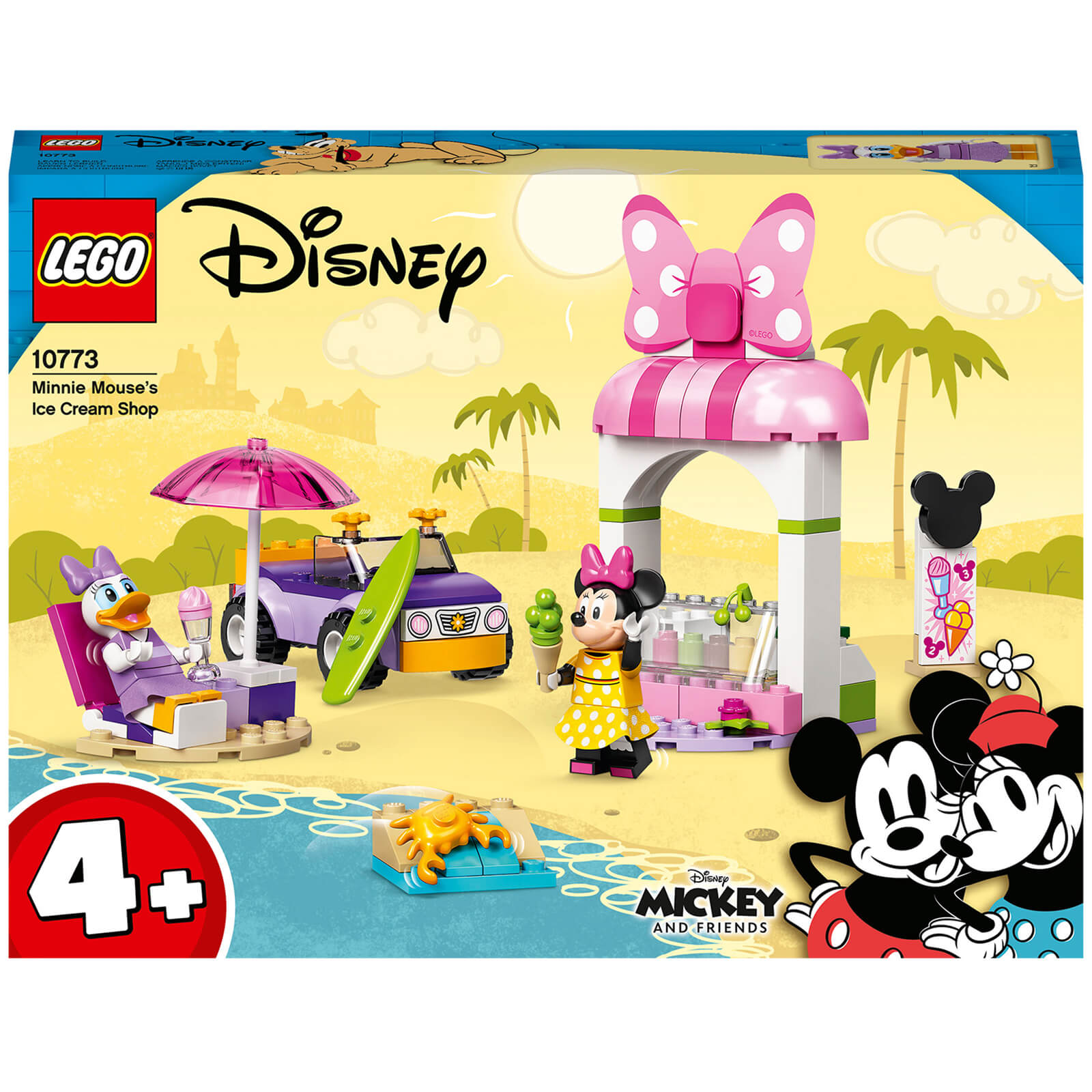 LEGO 4+ Minnie Mouse's Ice Cream Shop Toy (10773)