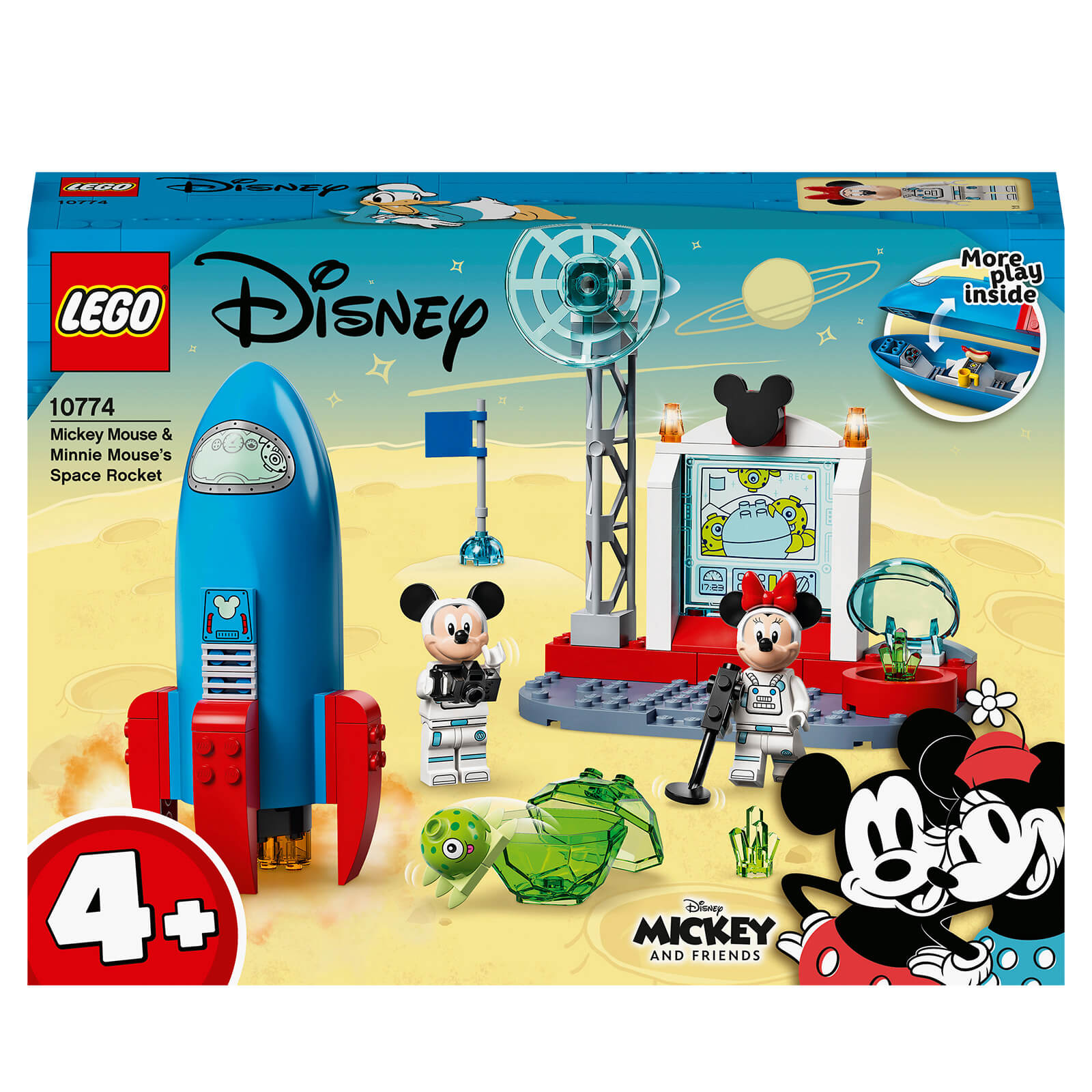 LEGO Disney Mickey & Minnie Mouses Space Rocket Set (10774)