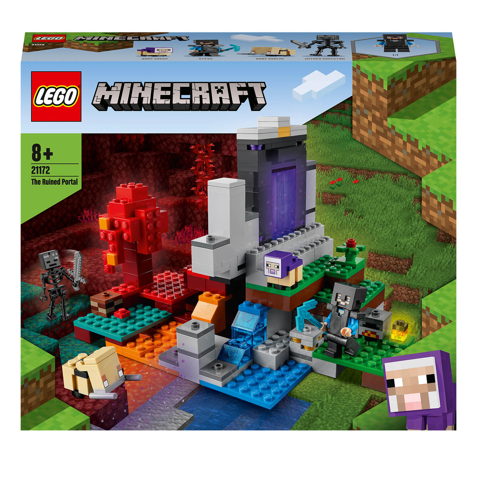 LEGO Minecraft The Ruined Portal Construction Toy (21172)