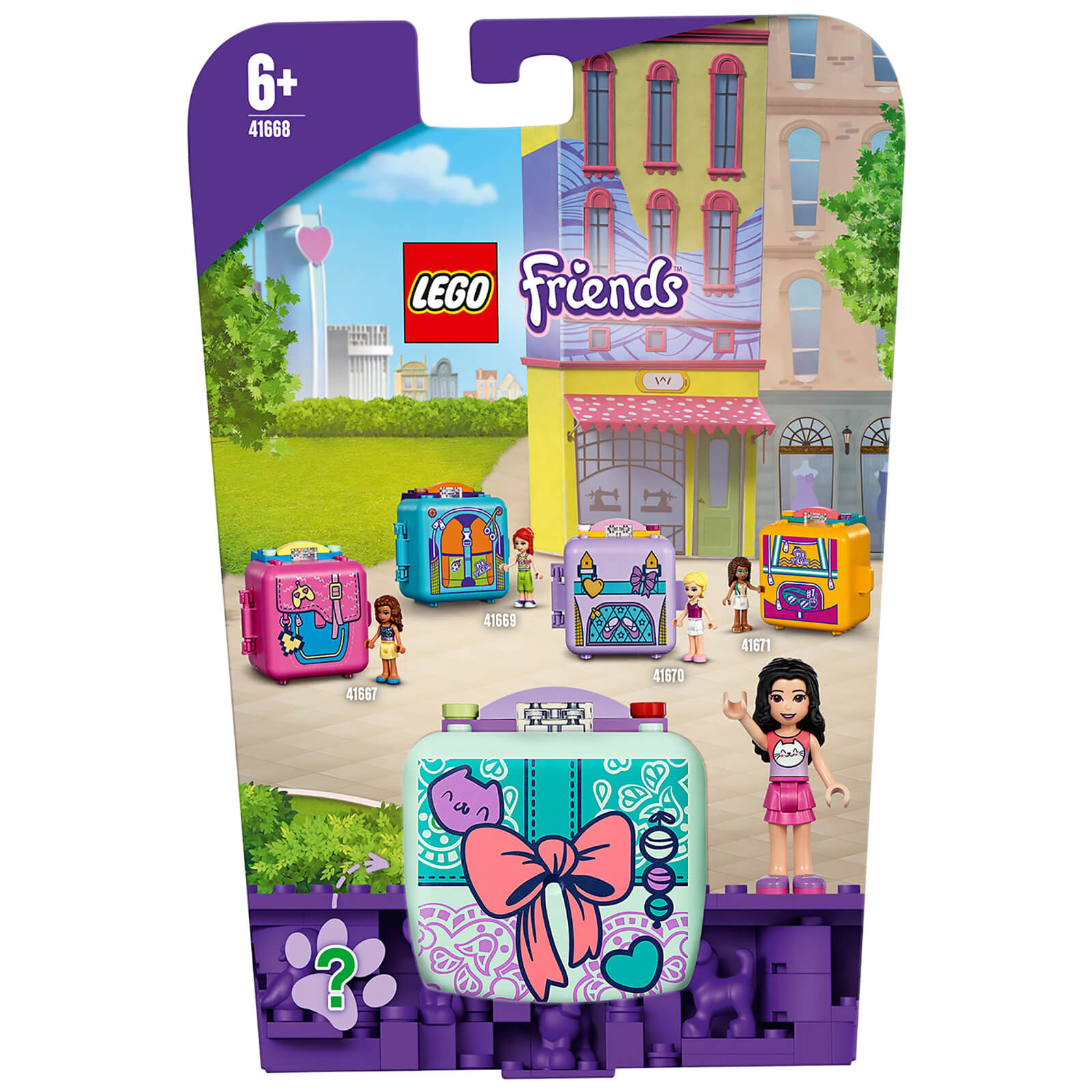 LEGO Friends Emmas Fashion Cube Toy (41668)