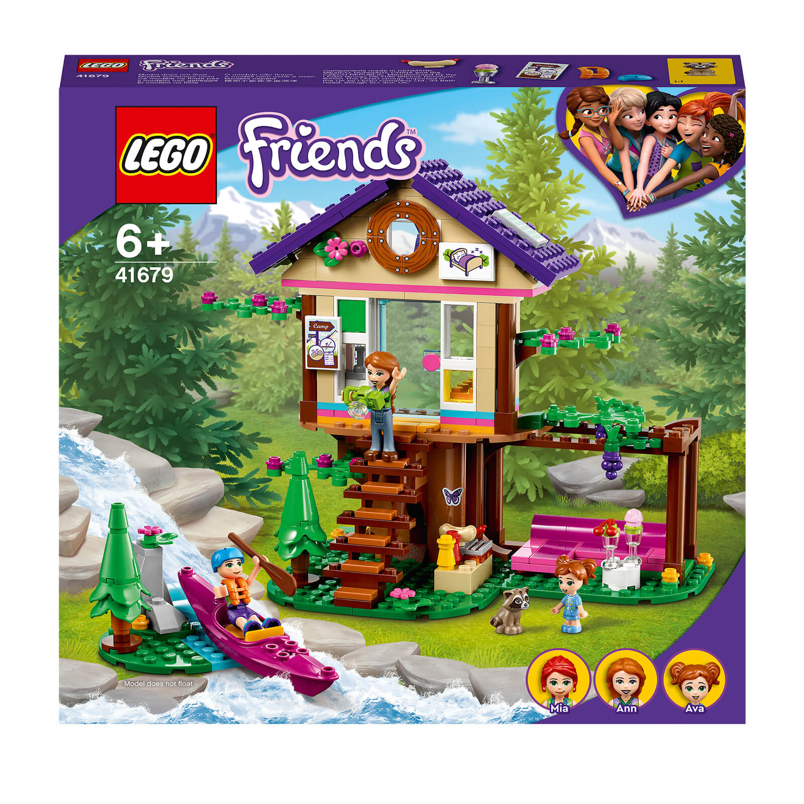 LEGO Friends Forest House Set (41679)