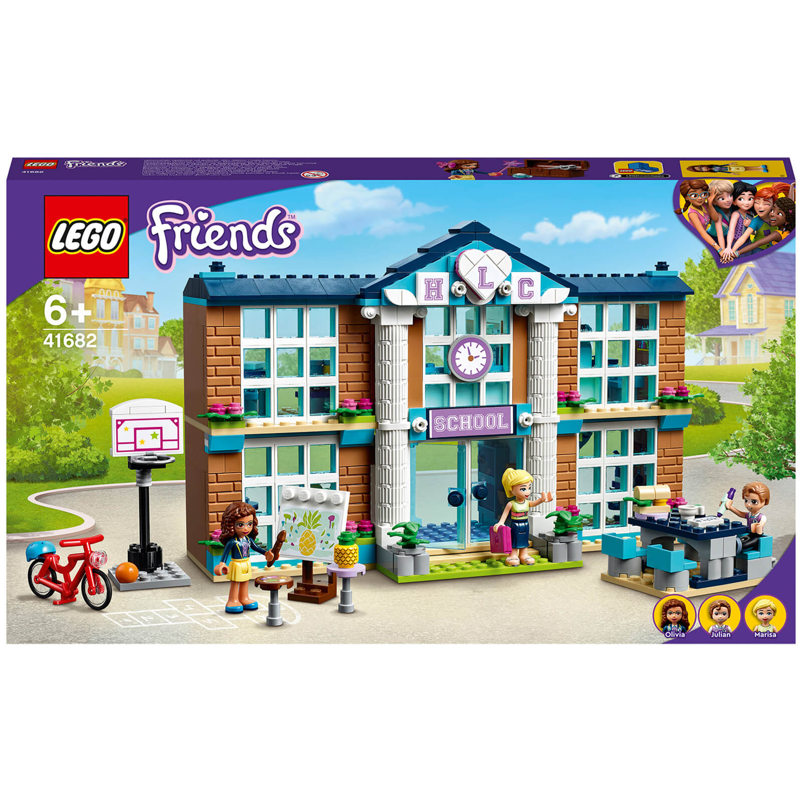 LEGO Friends: Heartlake City: School House Building Set (41682)