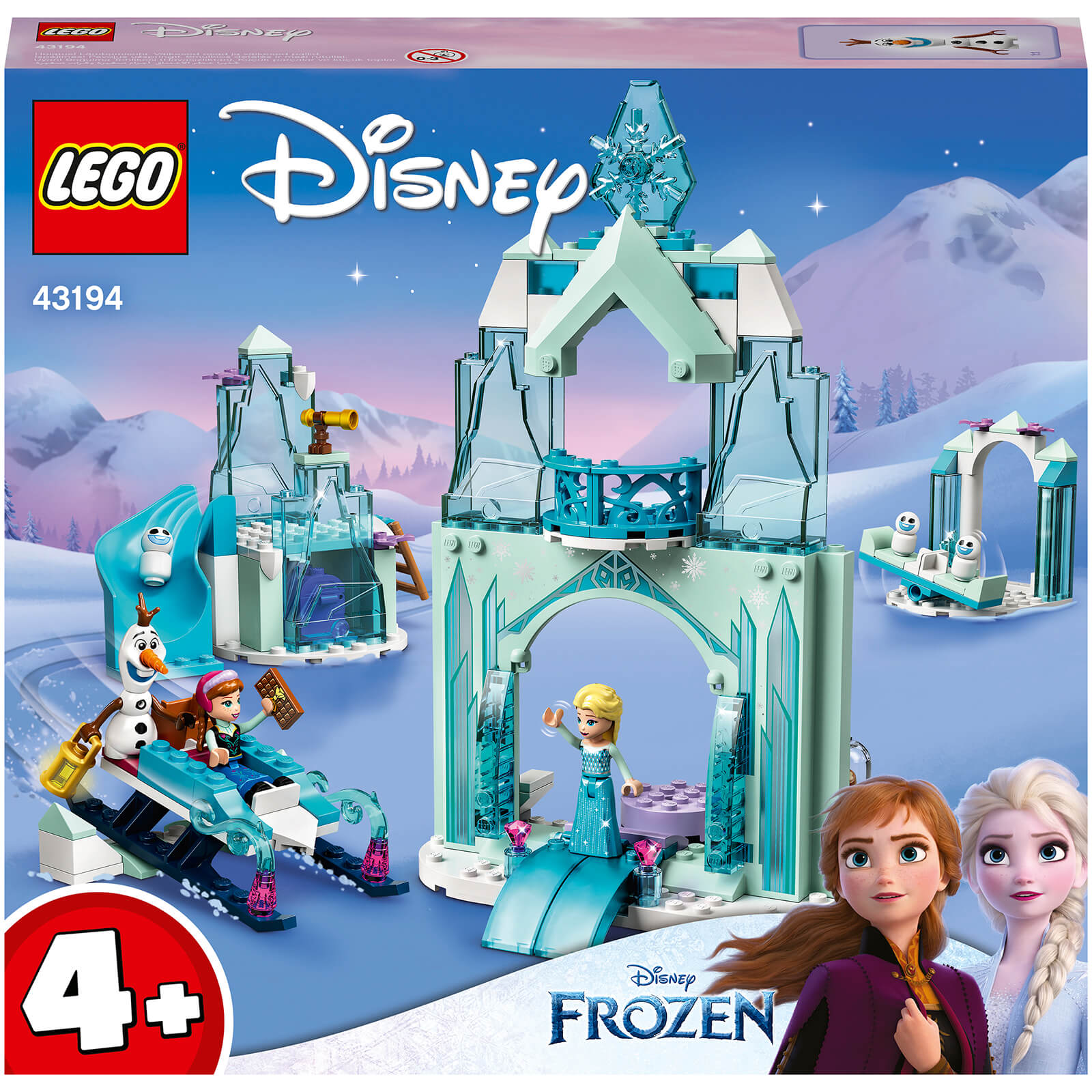 LEGO Disney Princess Anna and Elsa's Frozen Wonderland Toy (43194)