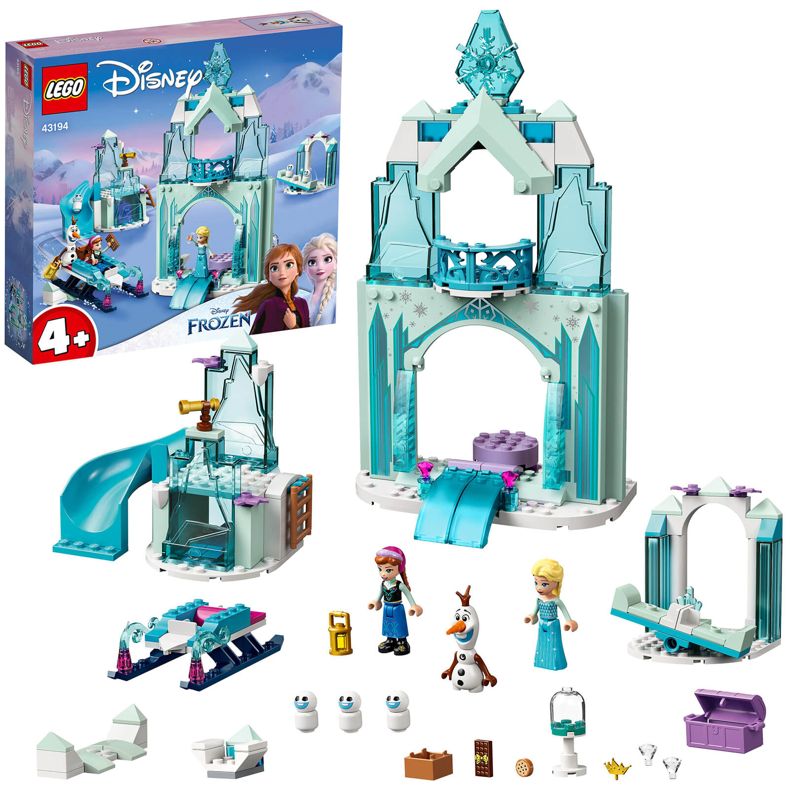 LEGO 43194 Anna and Elsa s Frozen Wonderland