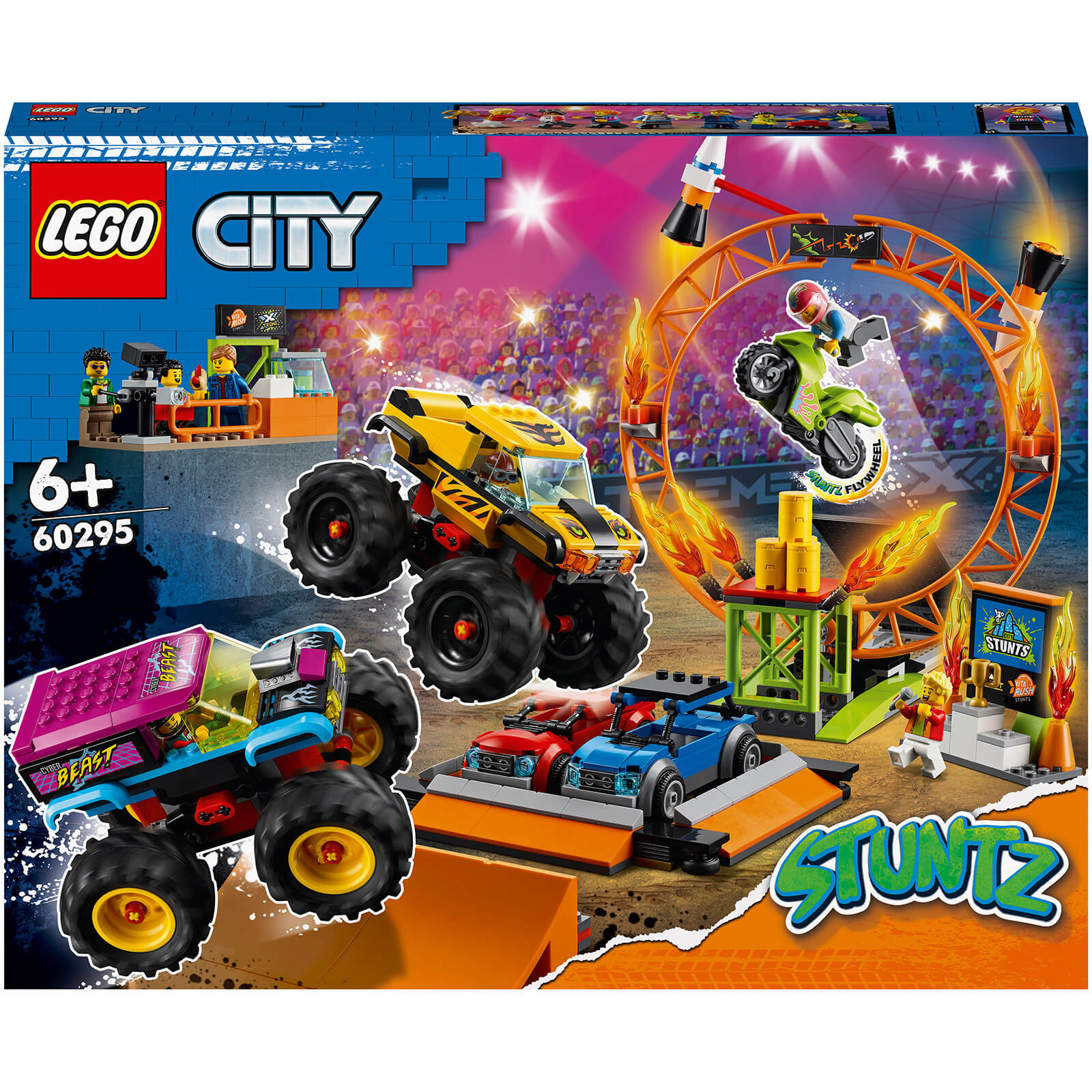 LEGO City Stunt Show Arena Toy (60295)