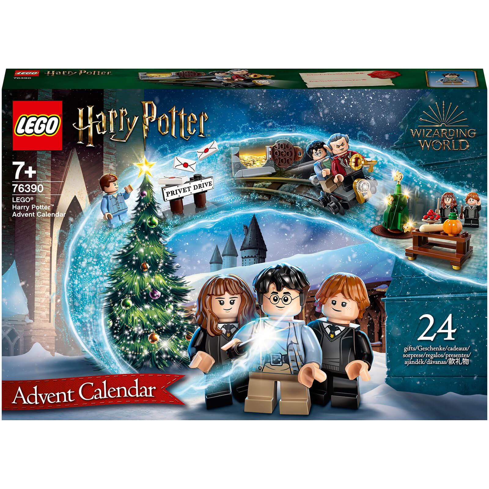 LEGO Harry Potter: Advent Calendar 2021 Set, Xmas Gift (76390)